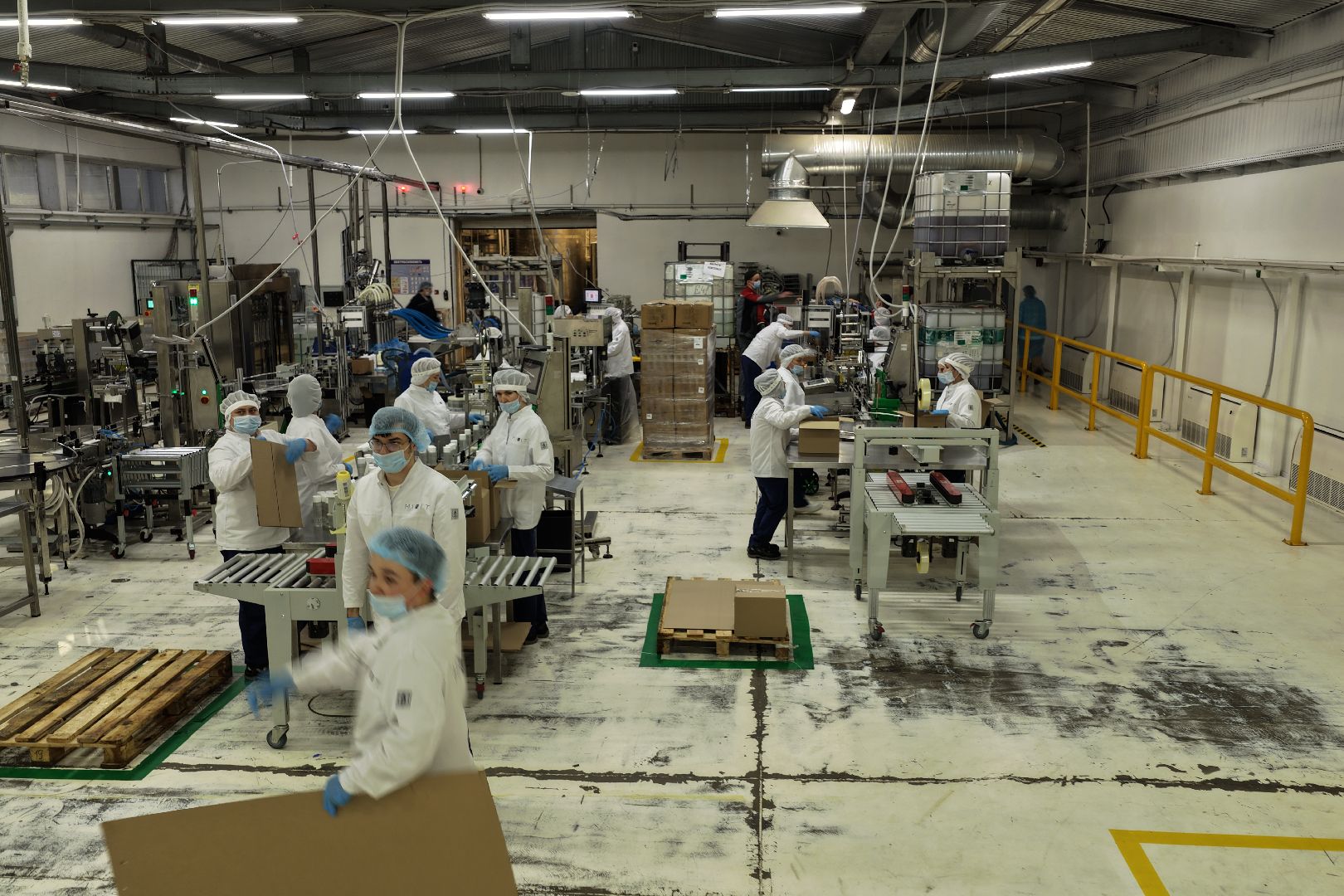 видео с коптера, завод косметики солнечногорск,