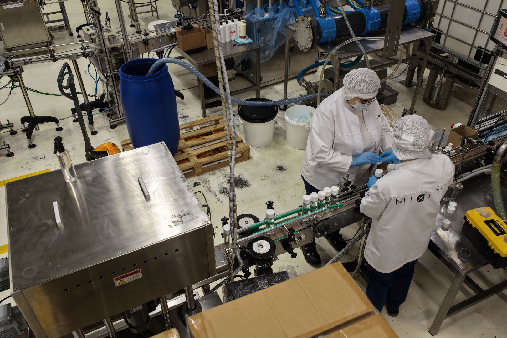 видео с коптера, завод косметики солнечногорск,