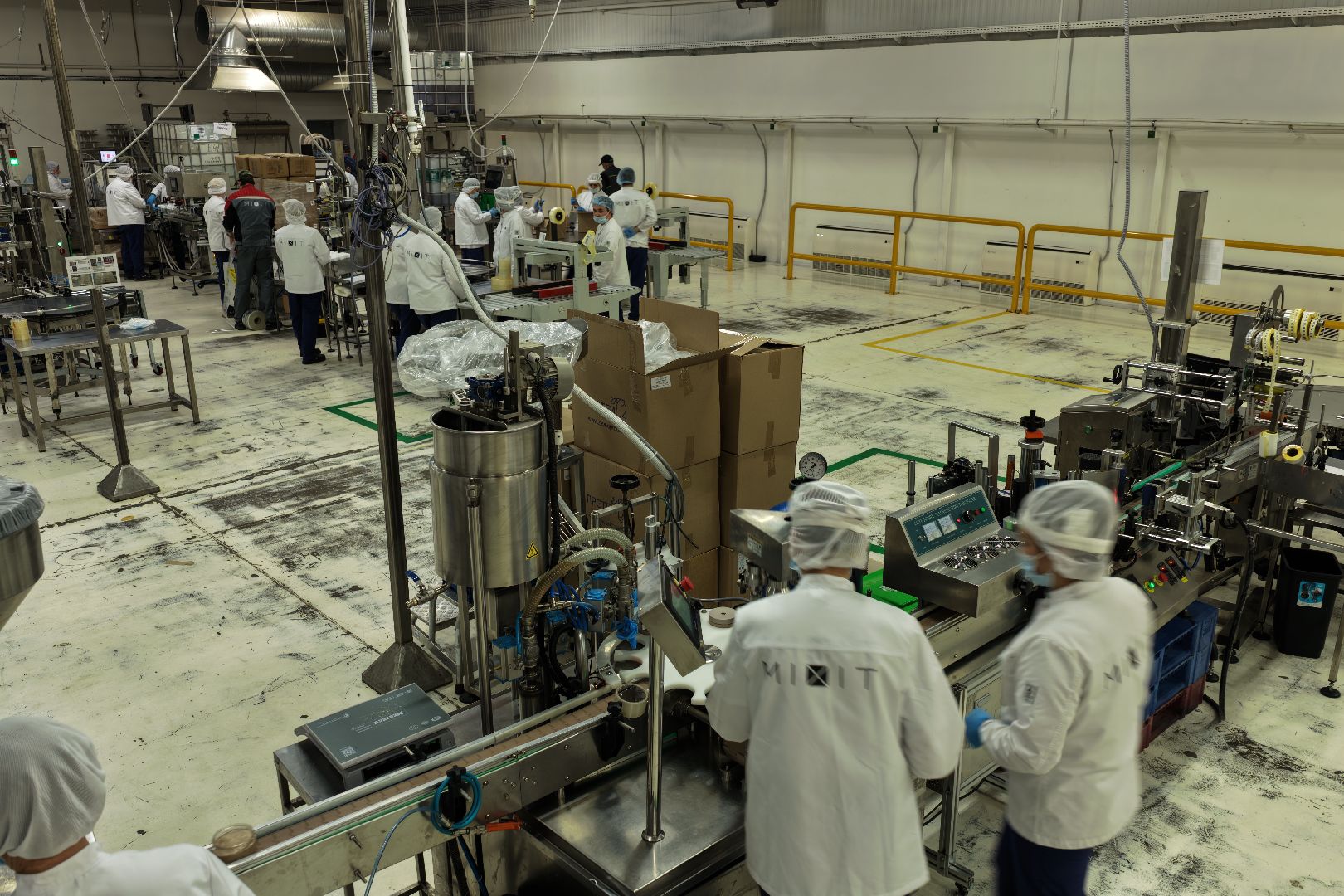 видео с коптера, завод косметики солнечногорск,