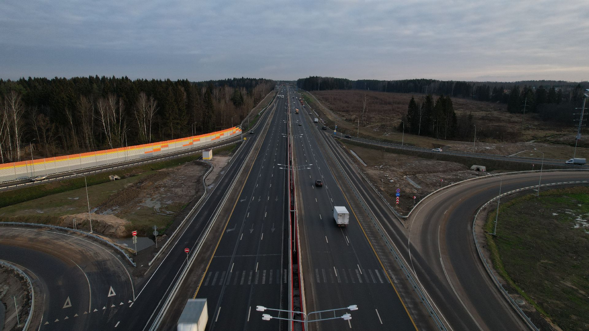 видео с коптера, трасса м-3, реконструкция трассы м-3, дороги наро-фоминск,