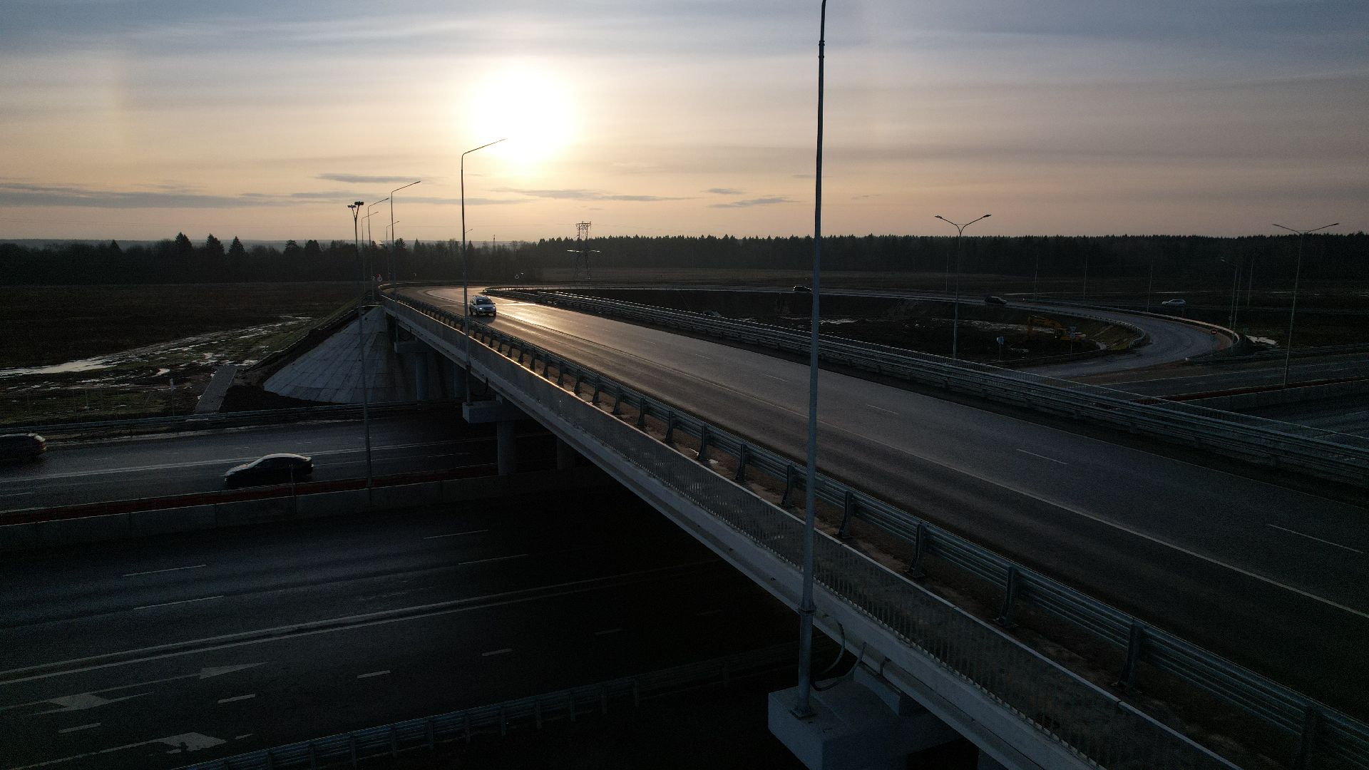 видео с коптера, трасса м-3, реконструкция трассы м-3, дороги наро-фоминск,