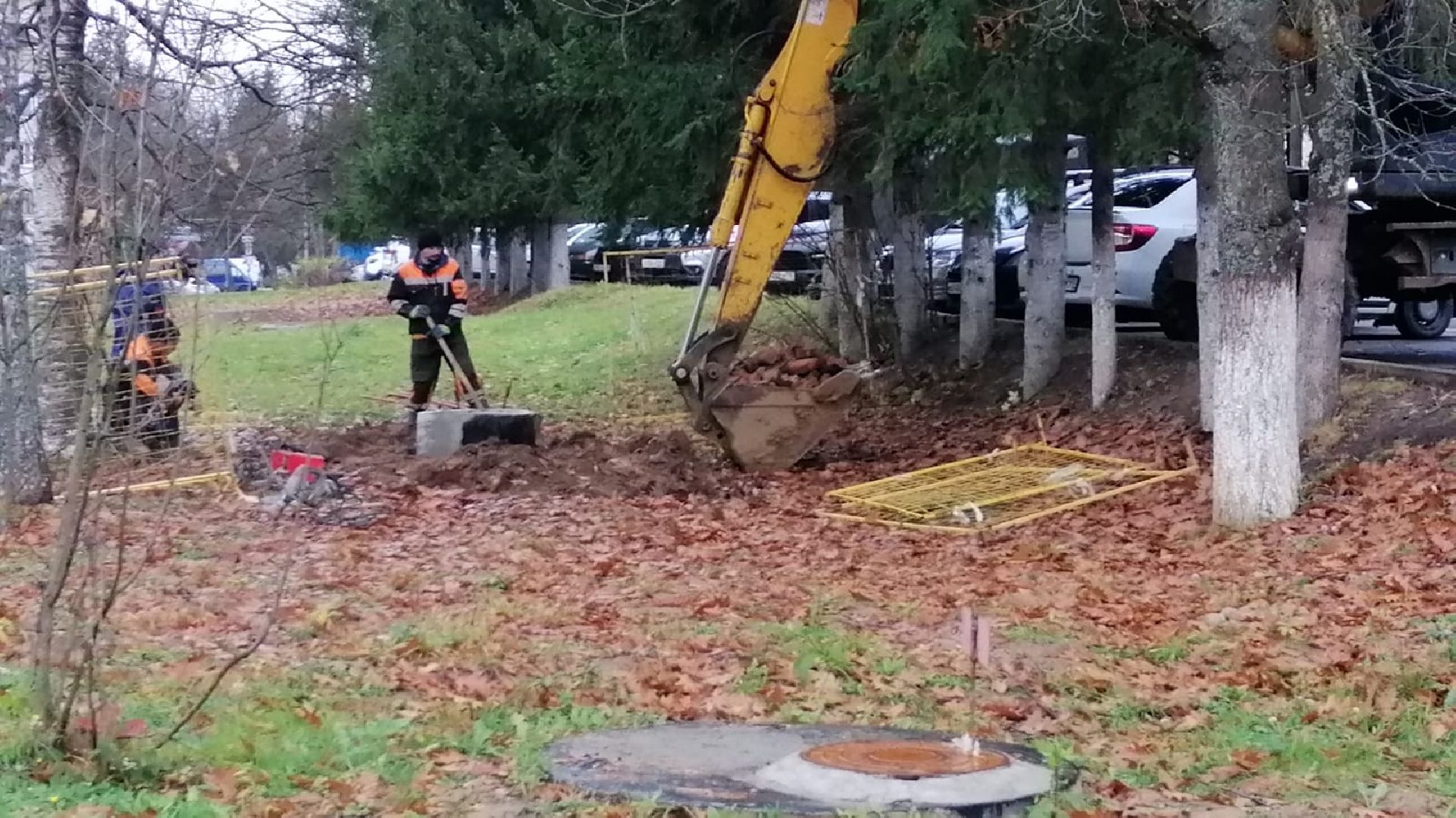 городской округ восход, жкх, благоустройство, канализационные колодцы,