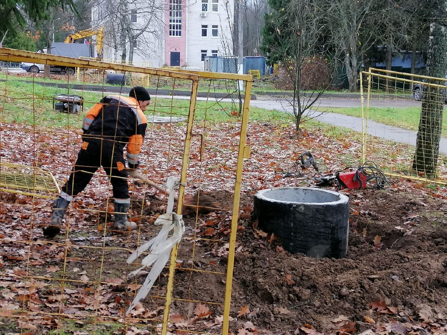 городской округ восход, жкх, благоустройство, канализационные колодцы,