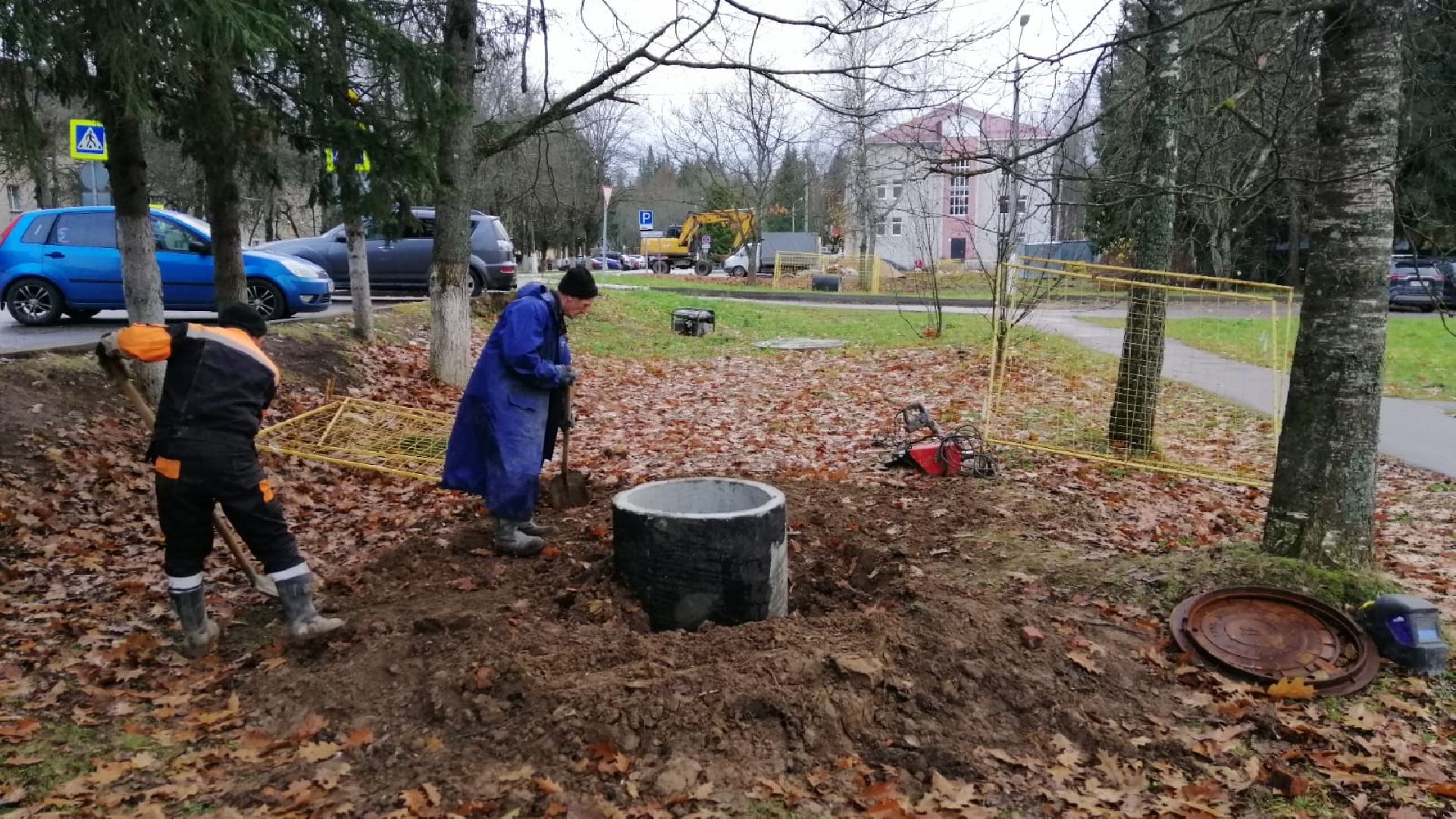 городской округ восход, жкх, благоустройство, канализационные колодцы,