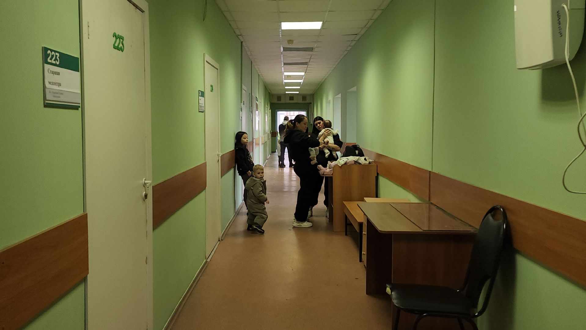 люберцы, дзержинский,ремонт поликлиники,