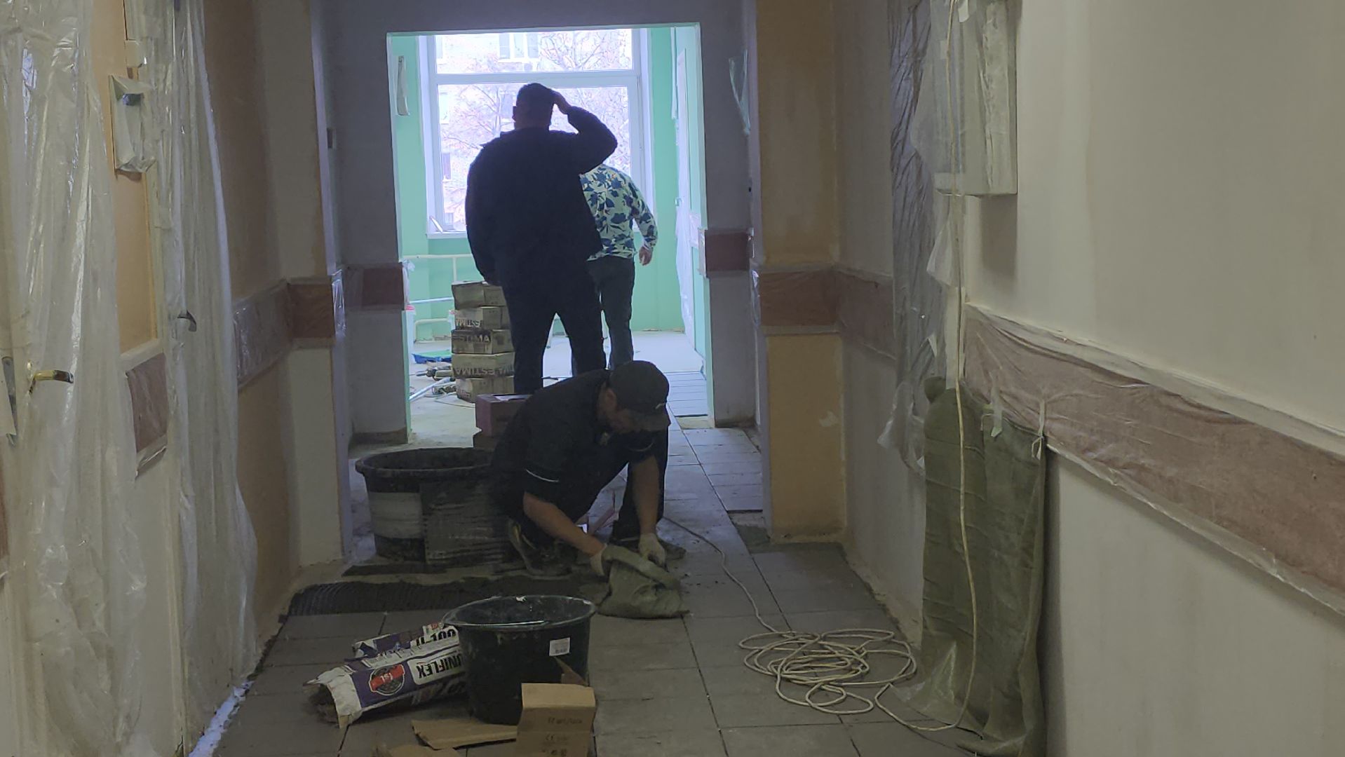 люберцы, дзержинский,ремонт поликлиники,