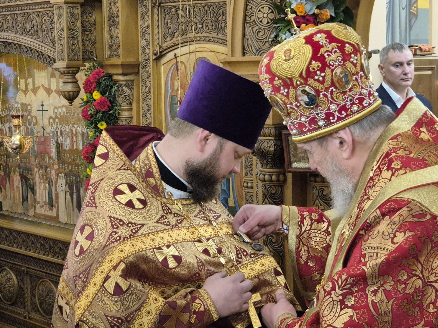 роспись храма, храм новомученников орехово-зуевских, орехово-зуево, освящение росписи храма,