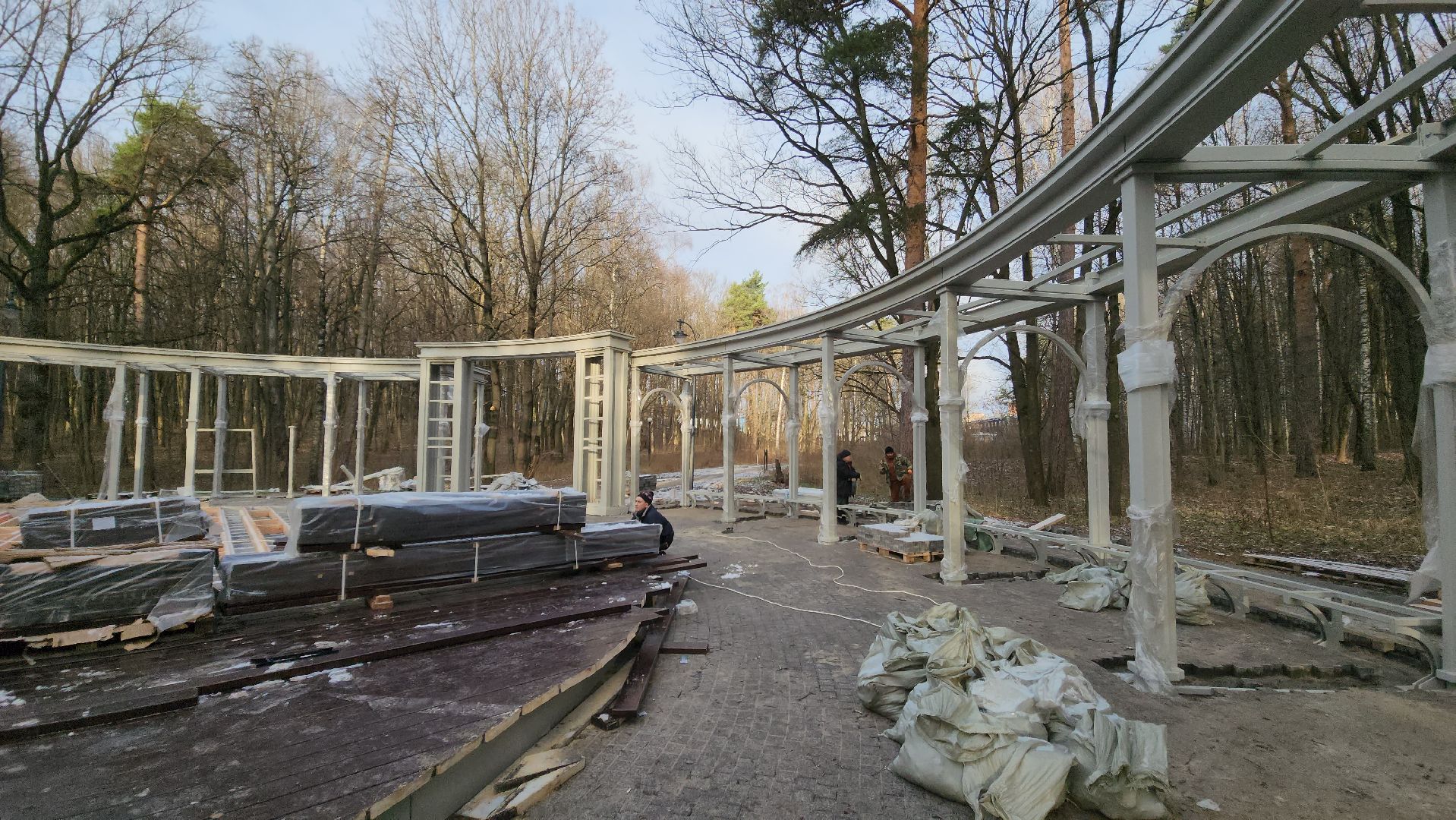 городской парк, танцплощадка, красногорск,