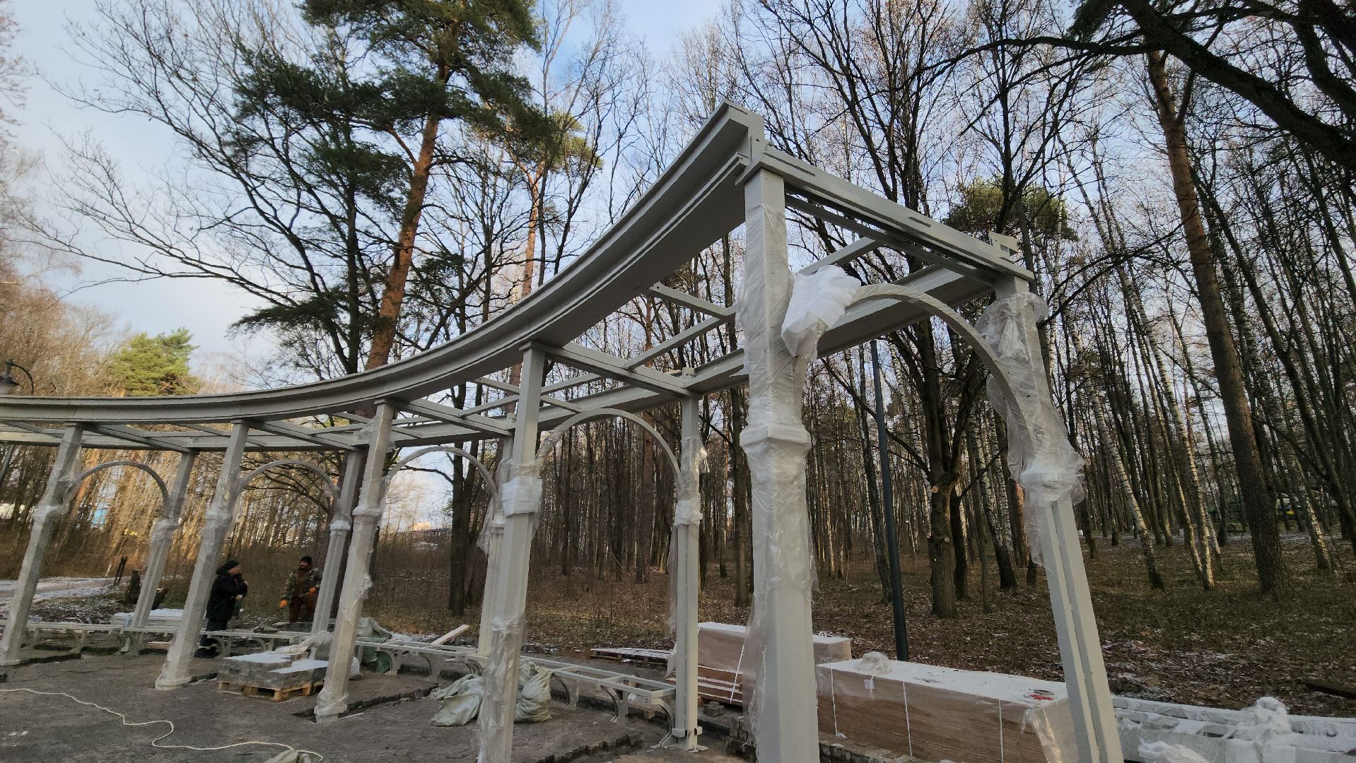 городской парк, танцплощадка, красногорск,