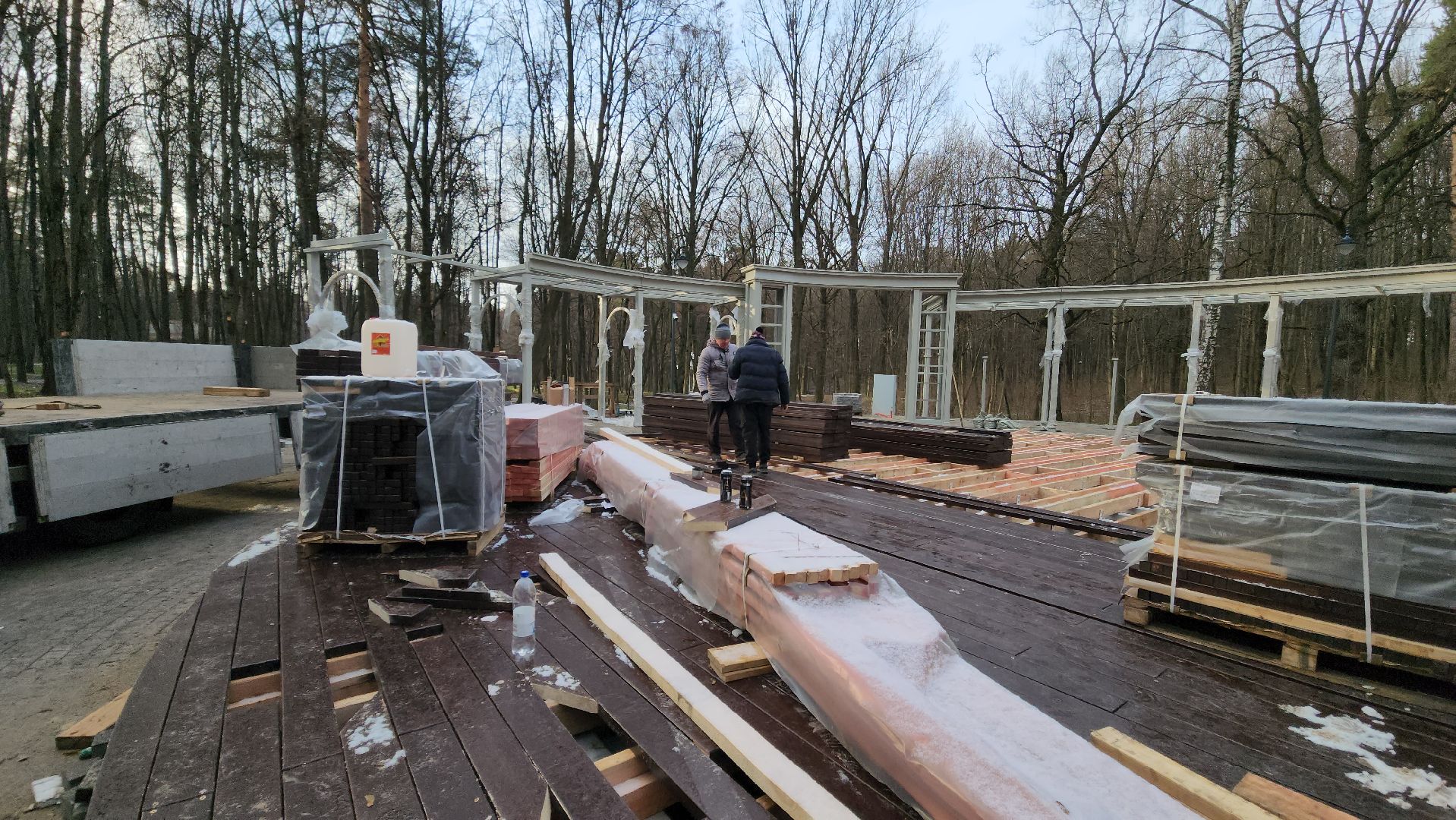 городской парк, танцплощадка, красногорск,