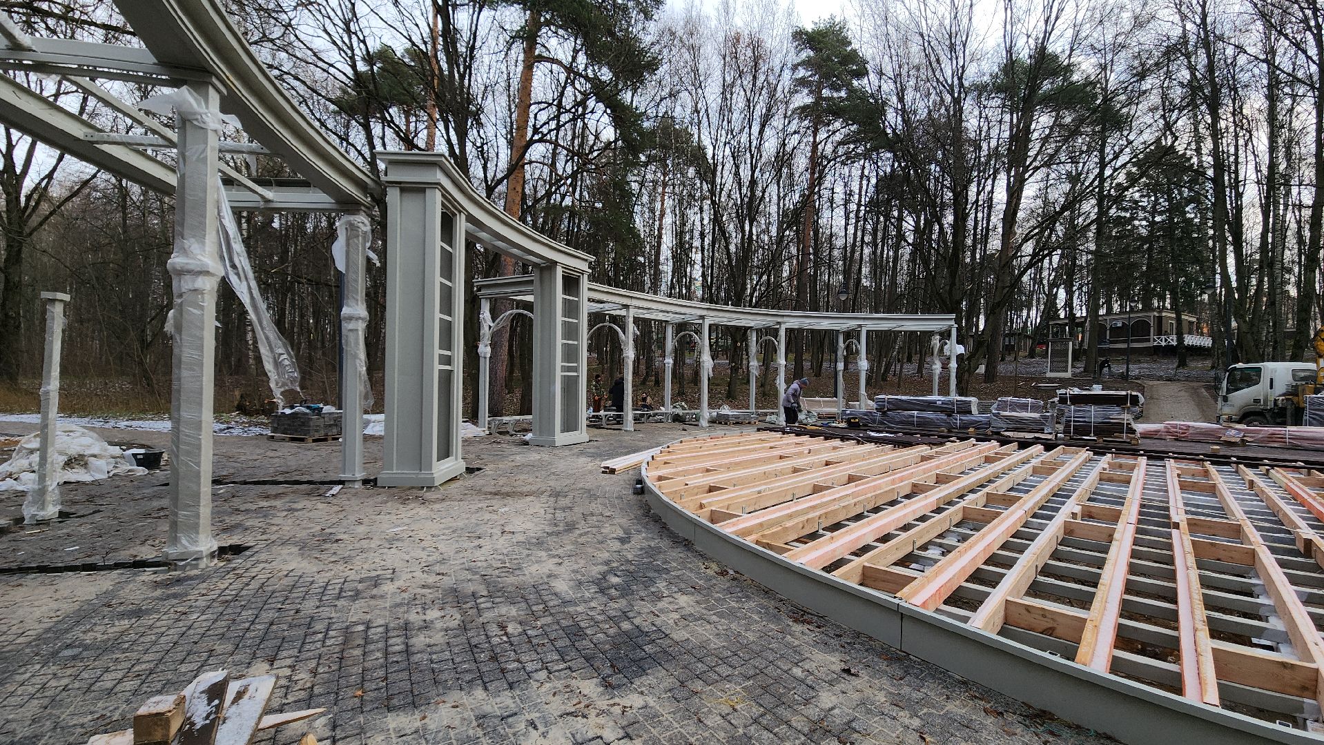 городской парк, танцплощадка, красногорск,