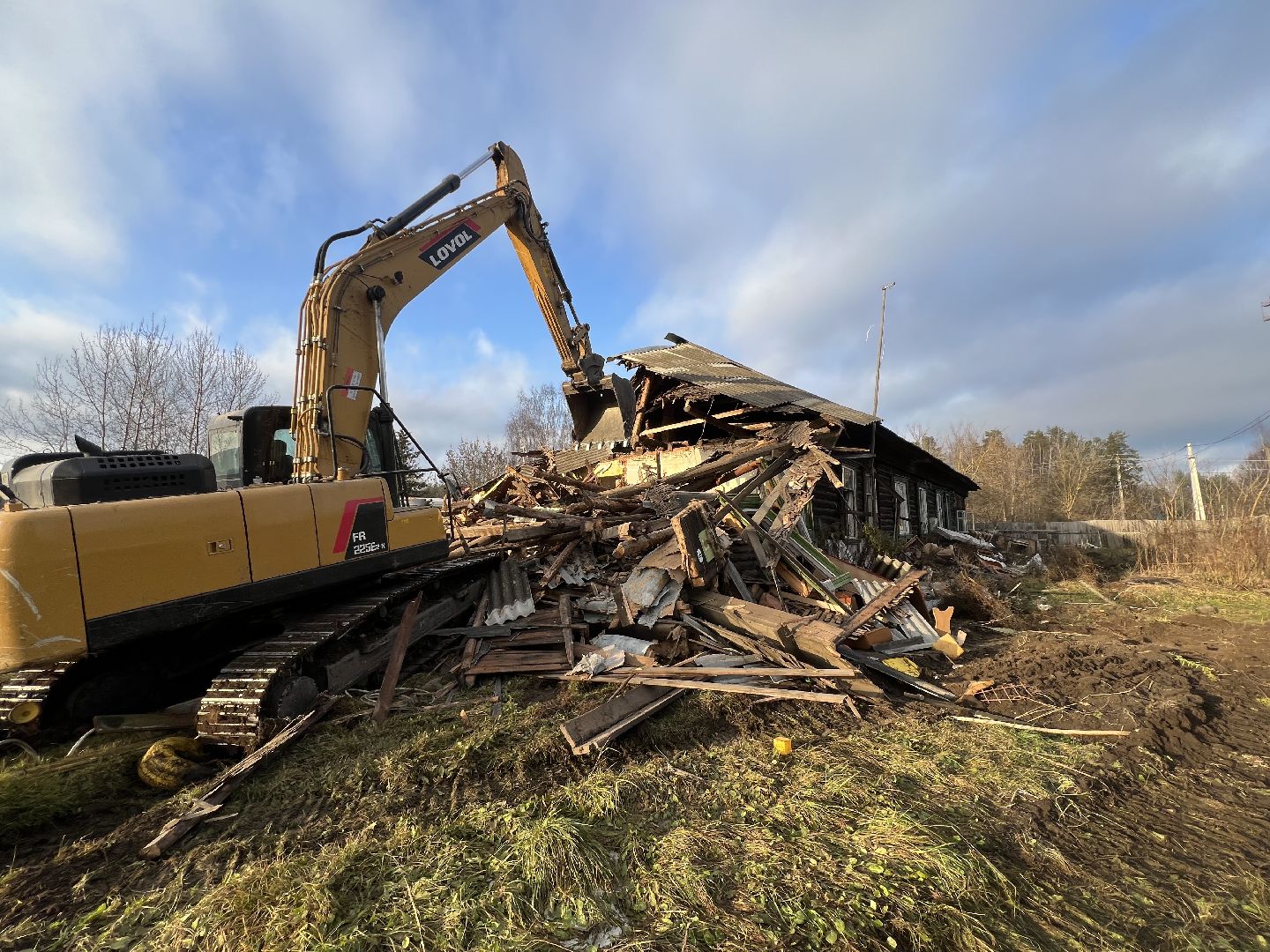 талдомский городской округ, Поселок вербилки, Снос домов, аварийное жилье,