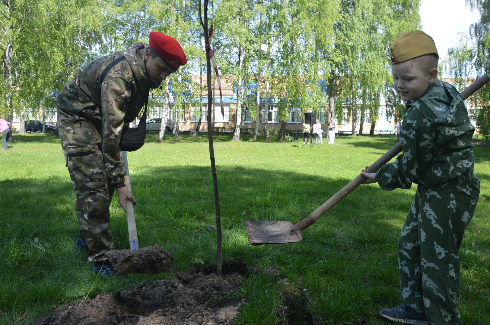 Шатура, Лес Победы, Всероссийская акция. 2369 саженцев.