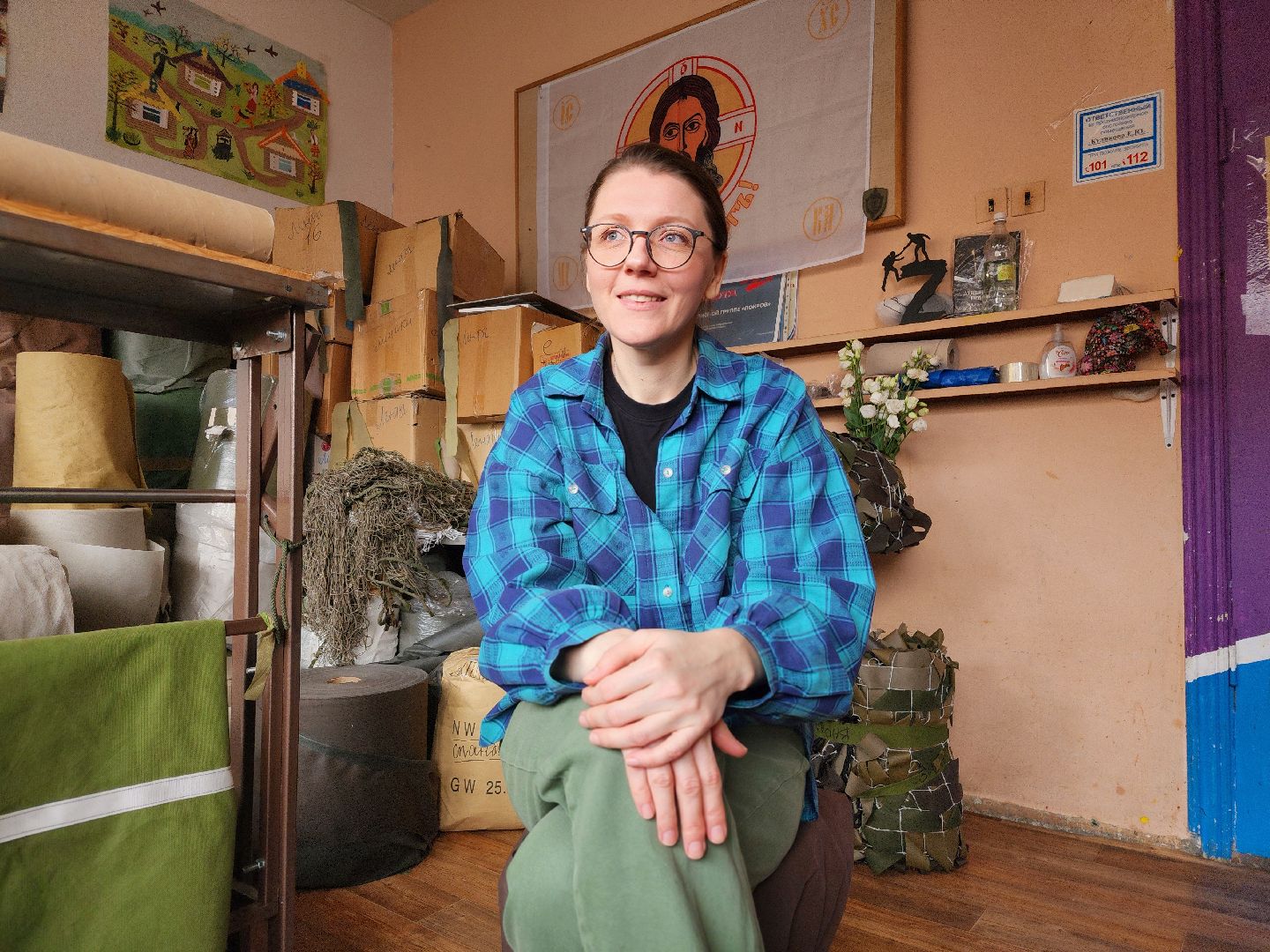 фрязино, плетение сетей, маскировочные сети, волонтеры, добровольцы, помощь фронту,