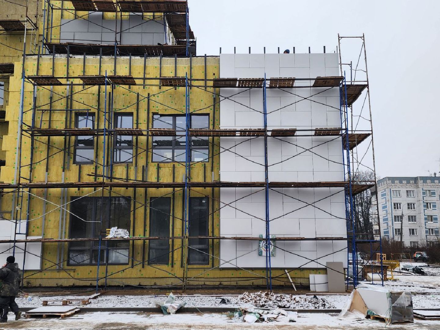 солнечногооск,  строительство, детский  сад,