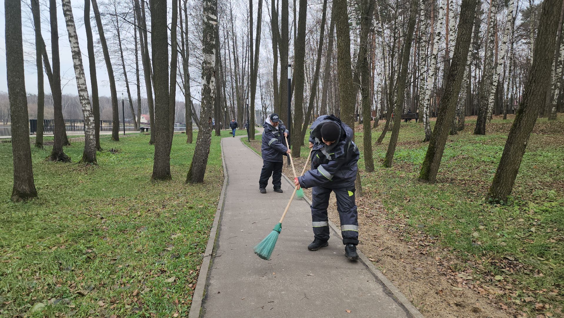 люберцы, малаховское озеро, подготовка к зиме,