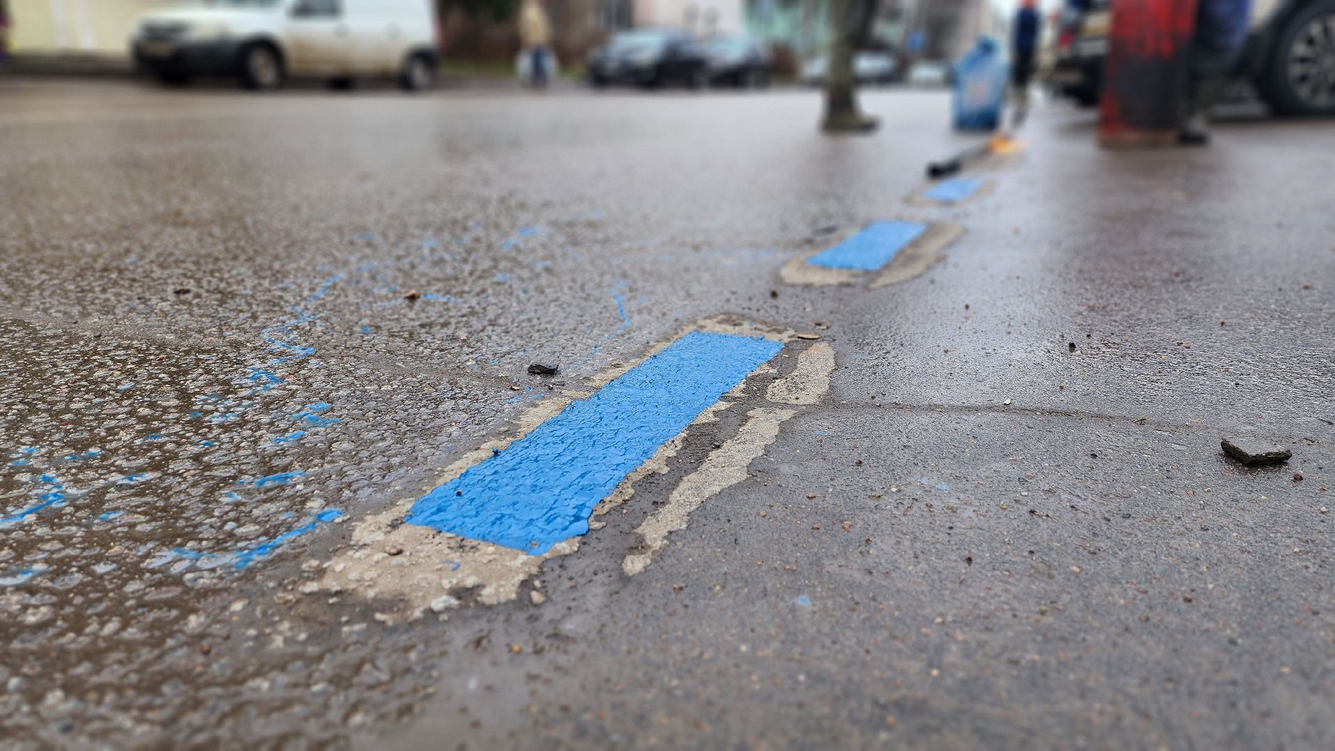 клин, улица дзержинского, транспорт, платная парковка,