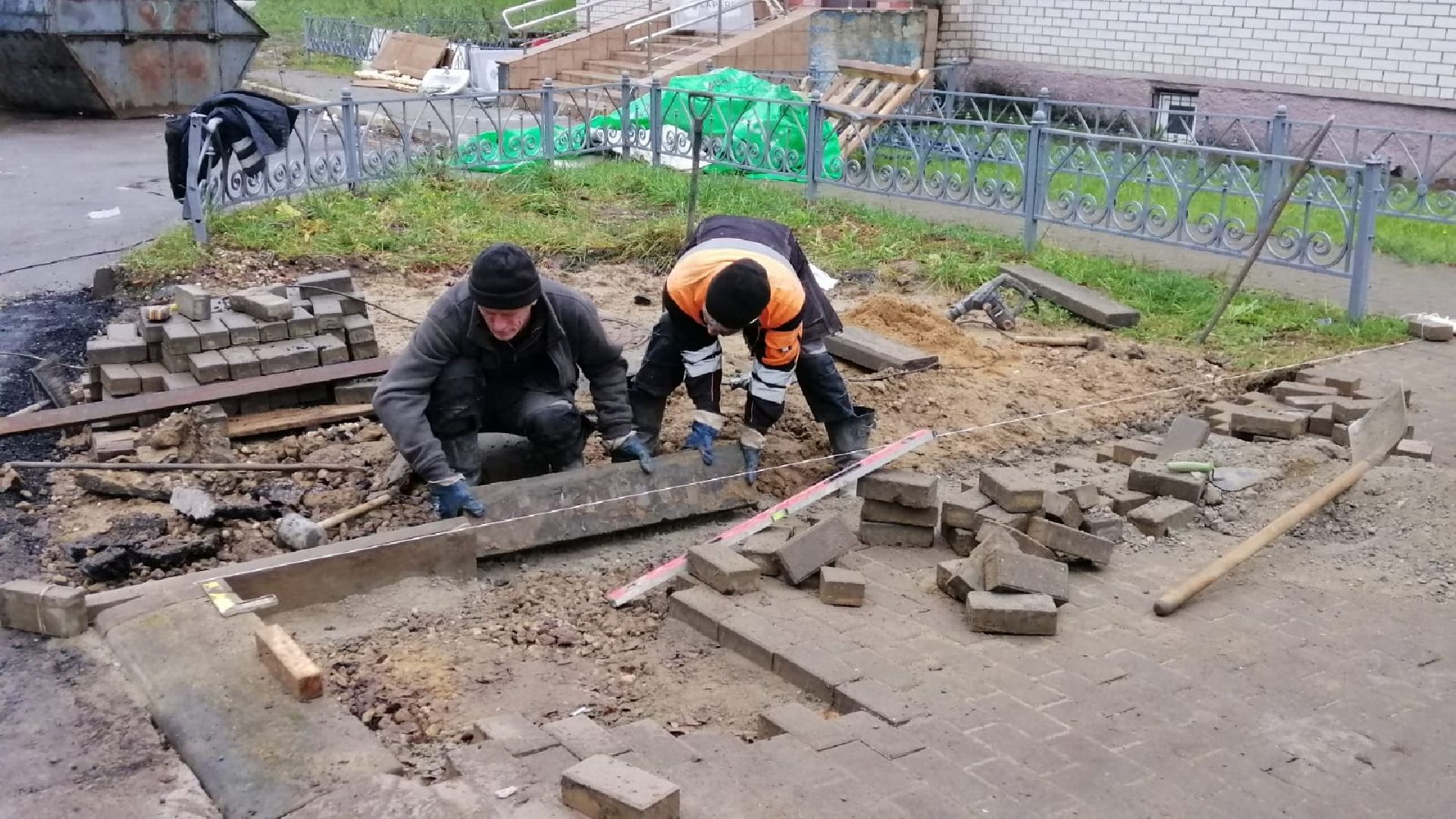 городской округ восход, благоуйстройство, тротуар,