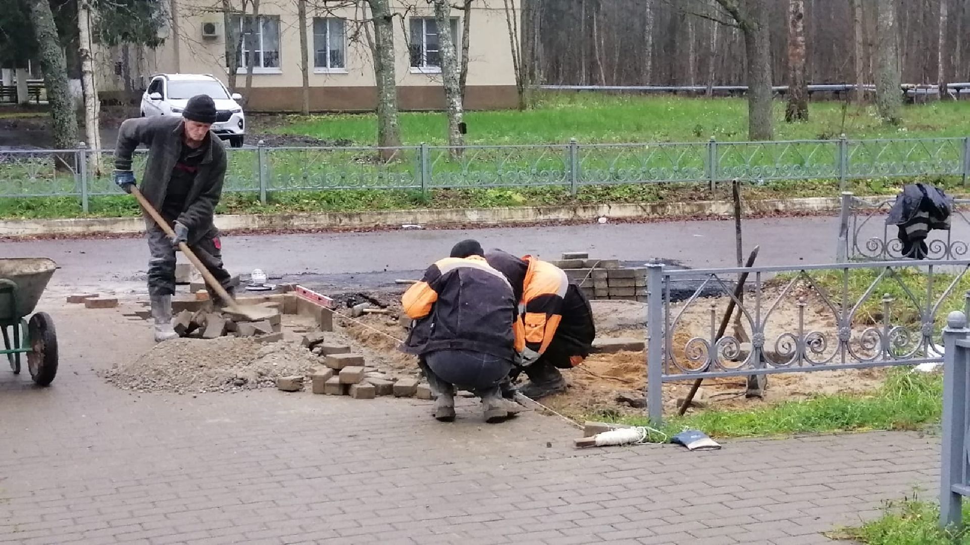 городской округ восход, благоуйстройство, тротуар,