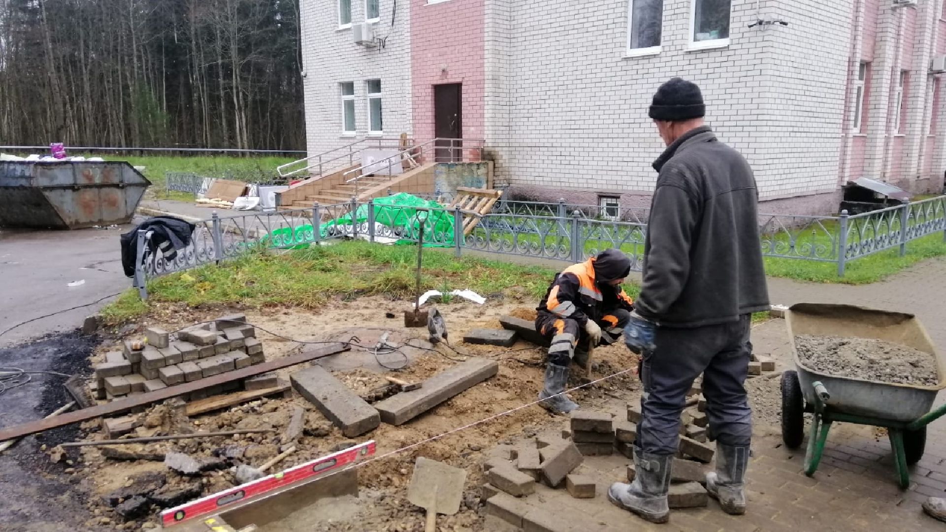 городской округ восход, благоуйстройство, тротуар,