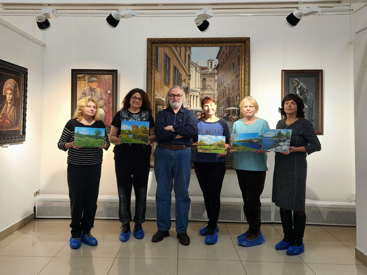 мастер-класс, художник, выставка, живопись,