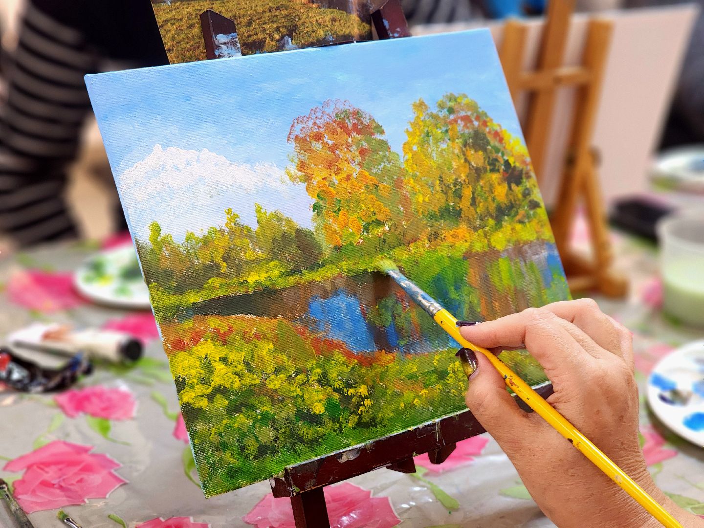 мастер-класс, художник, выставка, живопись,