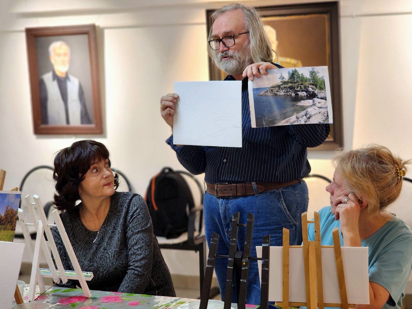 мастер-класс, художник, выставка, живопись,