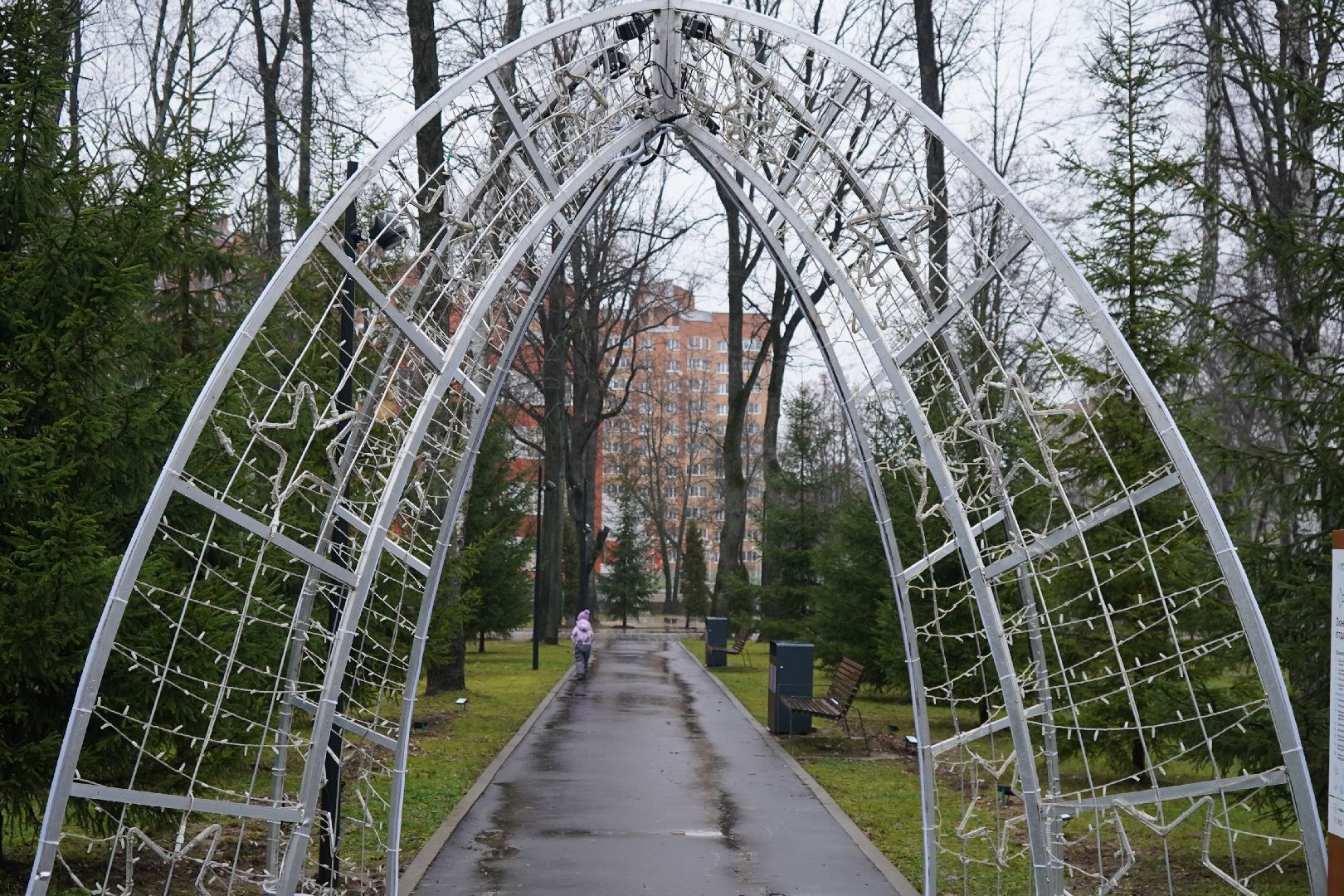 ступино, парк островского, новый год, ёлка,