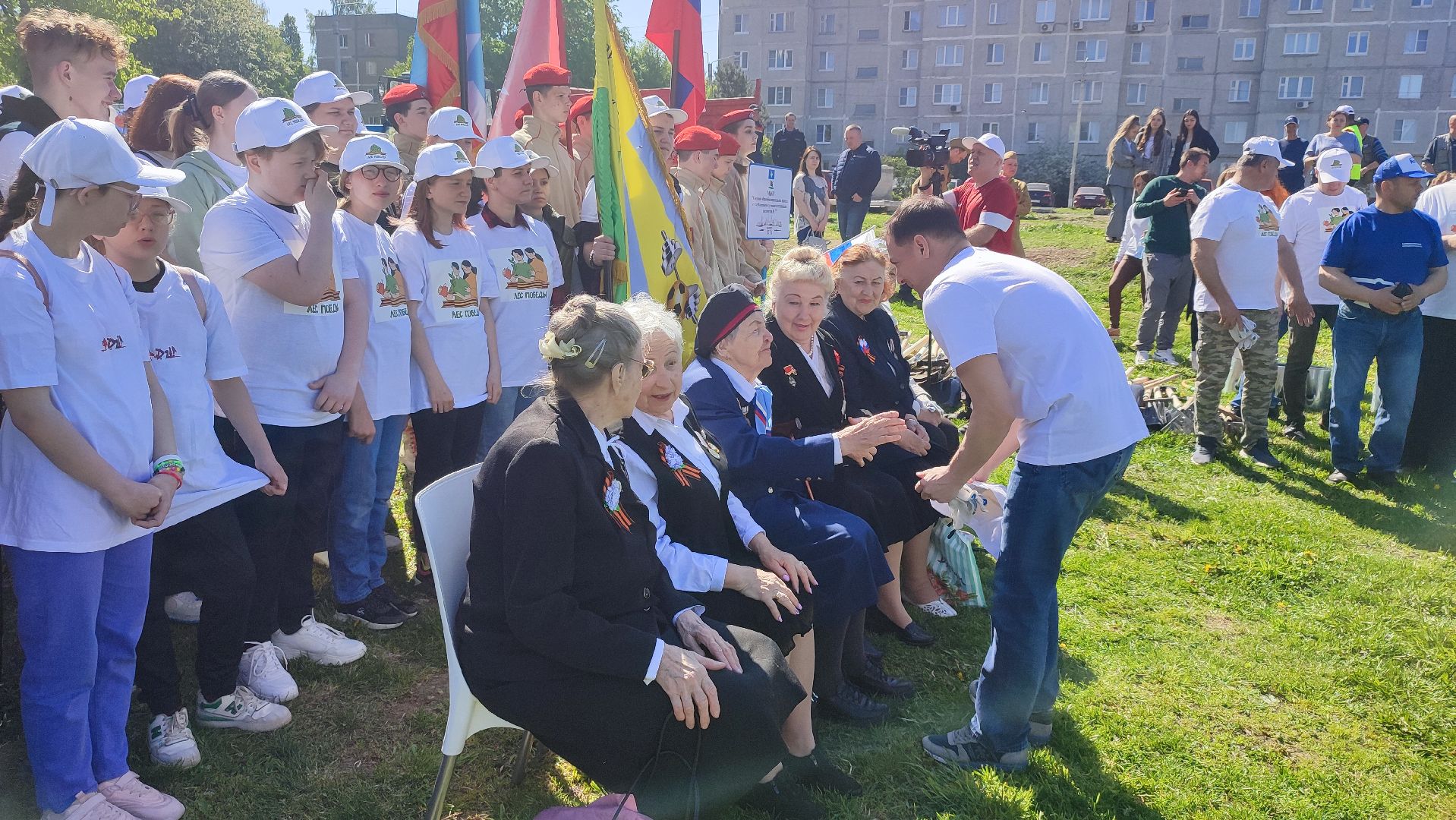 Кашира, лес победы, сад памяти, экология, акция, 9 мая