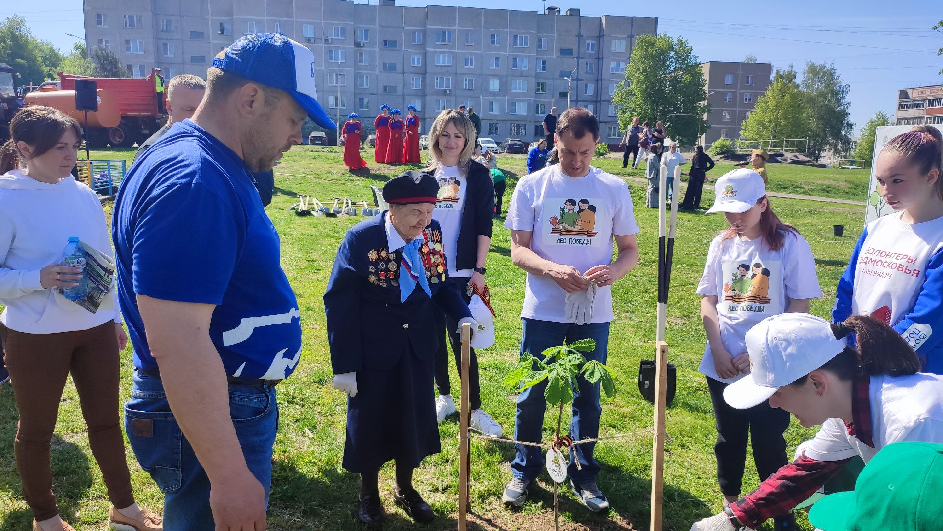 Кашира, лес победы, сад памяти, экология, акция, 9 мая