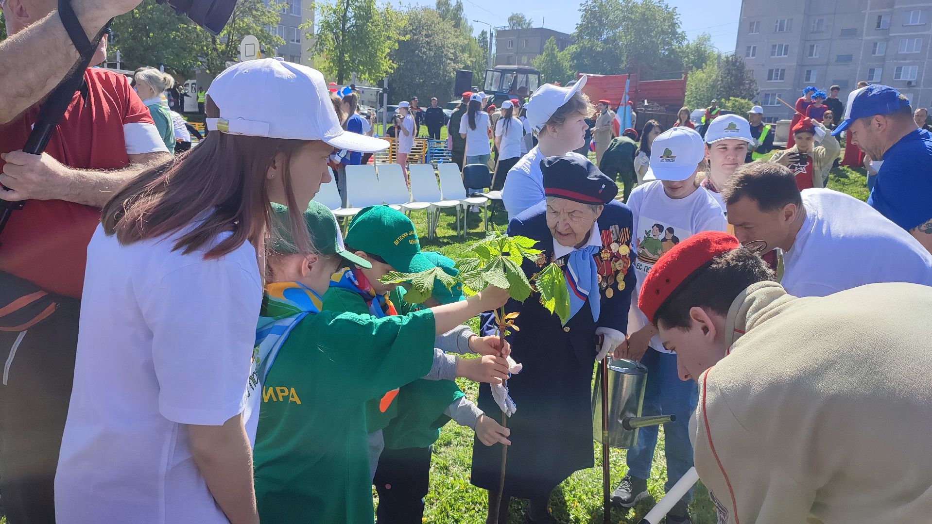 Кашира, лес победы, сад памяти, экология, акция, 9 мая