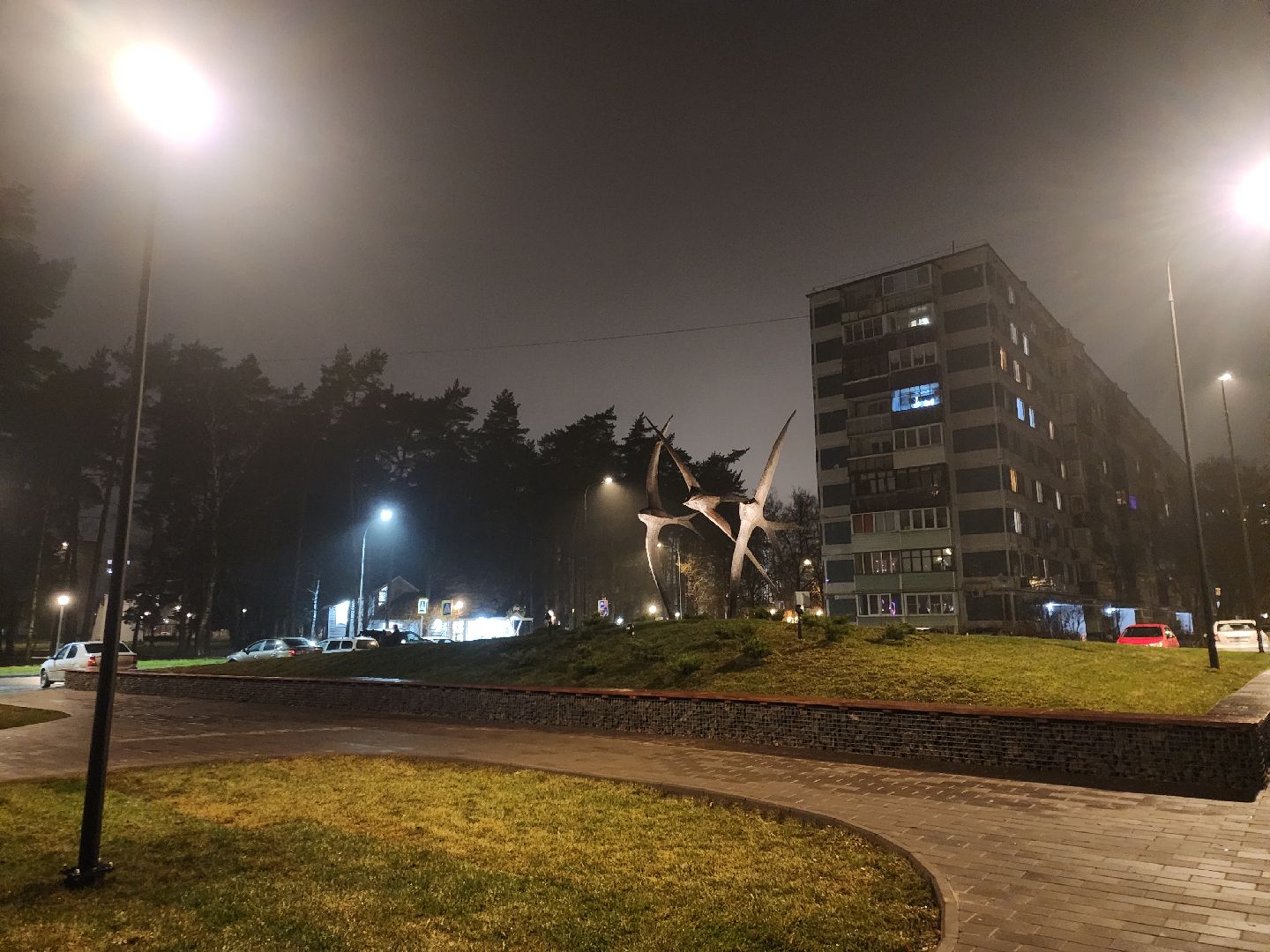 Черноголовка, Благоустройство , Поликлиника,