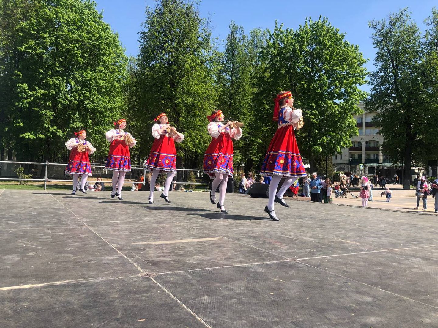 Подольск, парки, танцы, спорт