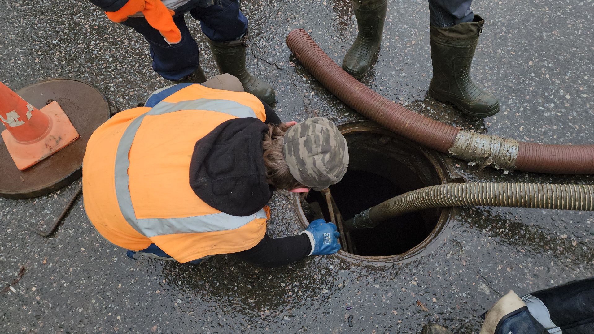 красногорск, авария водопровод,