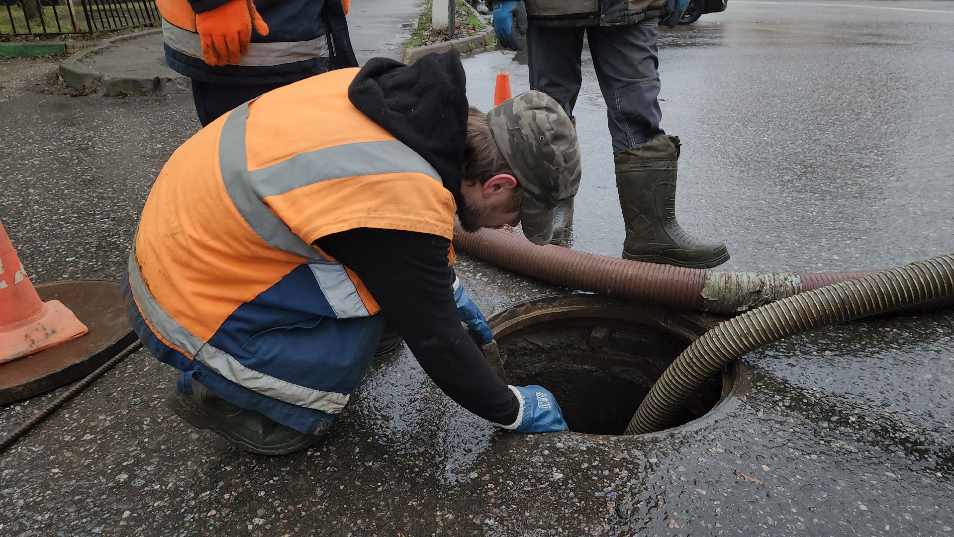 красногорск, авария водопровод,