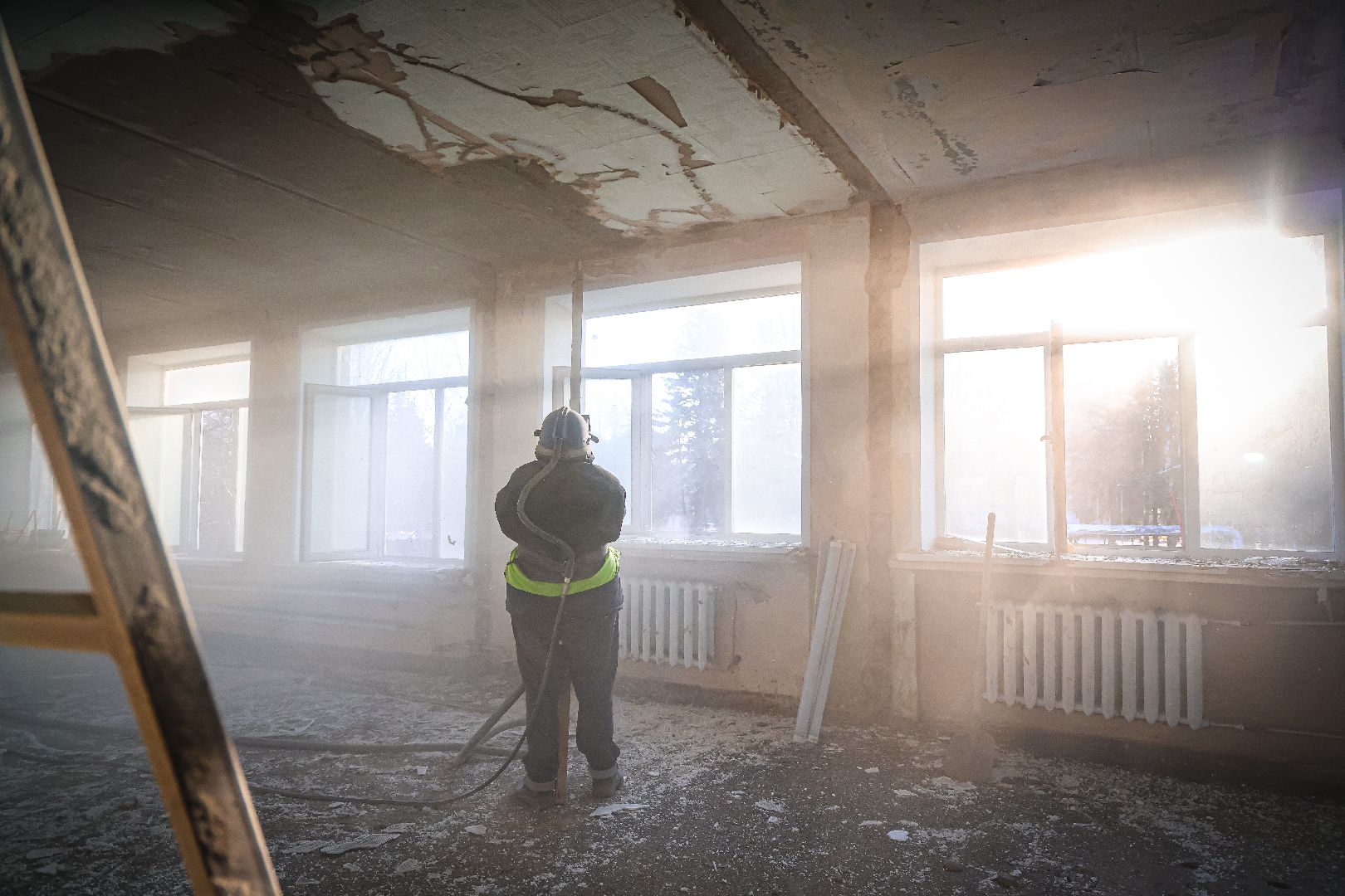 клин, строительство, капремонт детского сада, подмосковье,