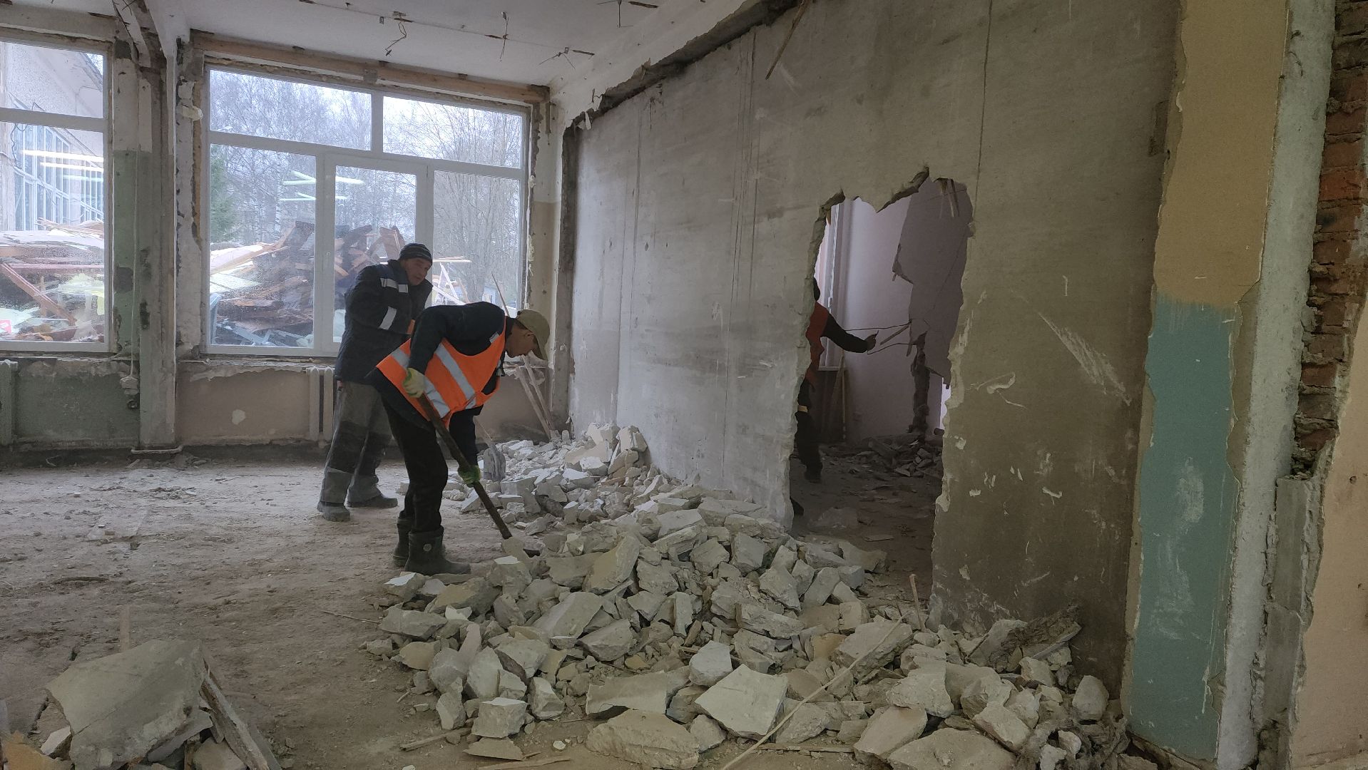 капремонт, ремонт школы, красногорск,