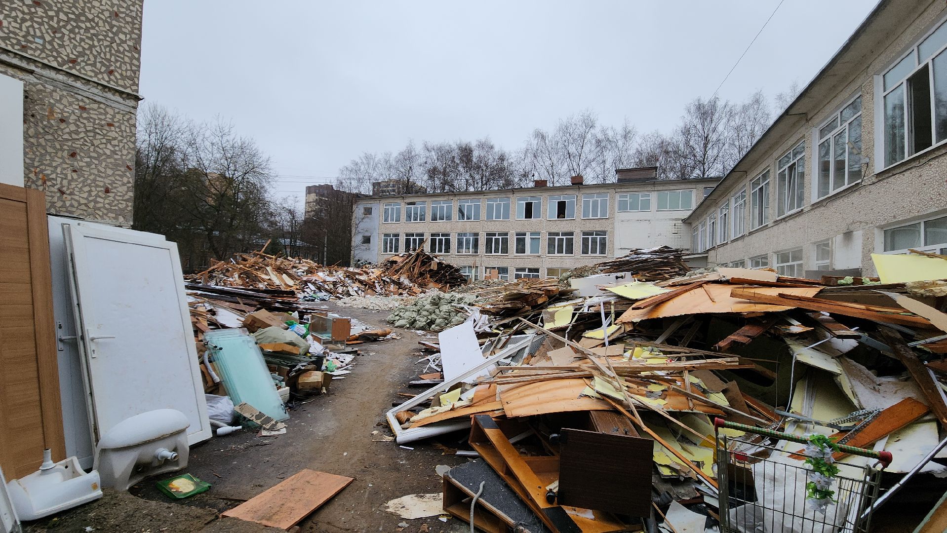 капремонт, ремонт школы, красногорск,