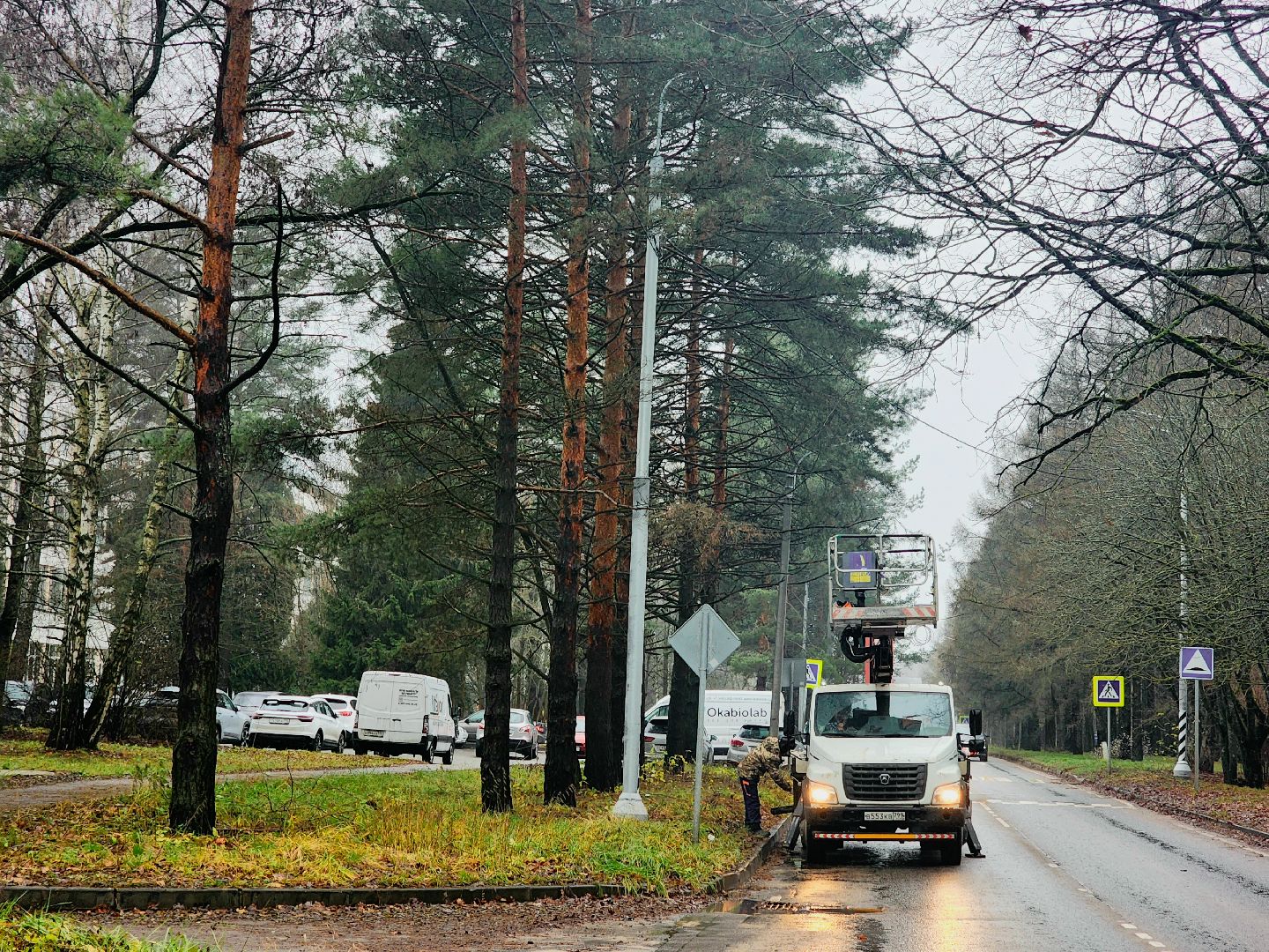 пущино, серпухов, мосавтодор, региональная трасса, освещение,