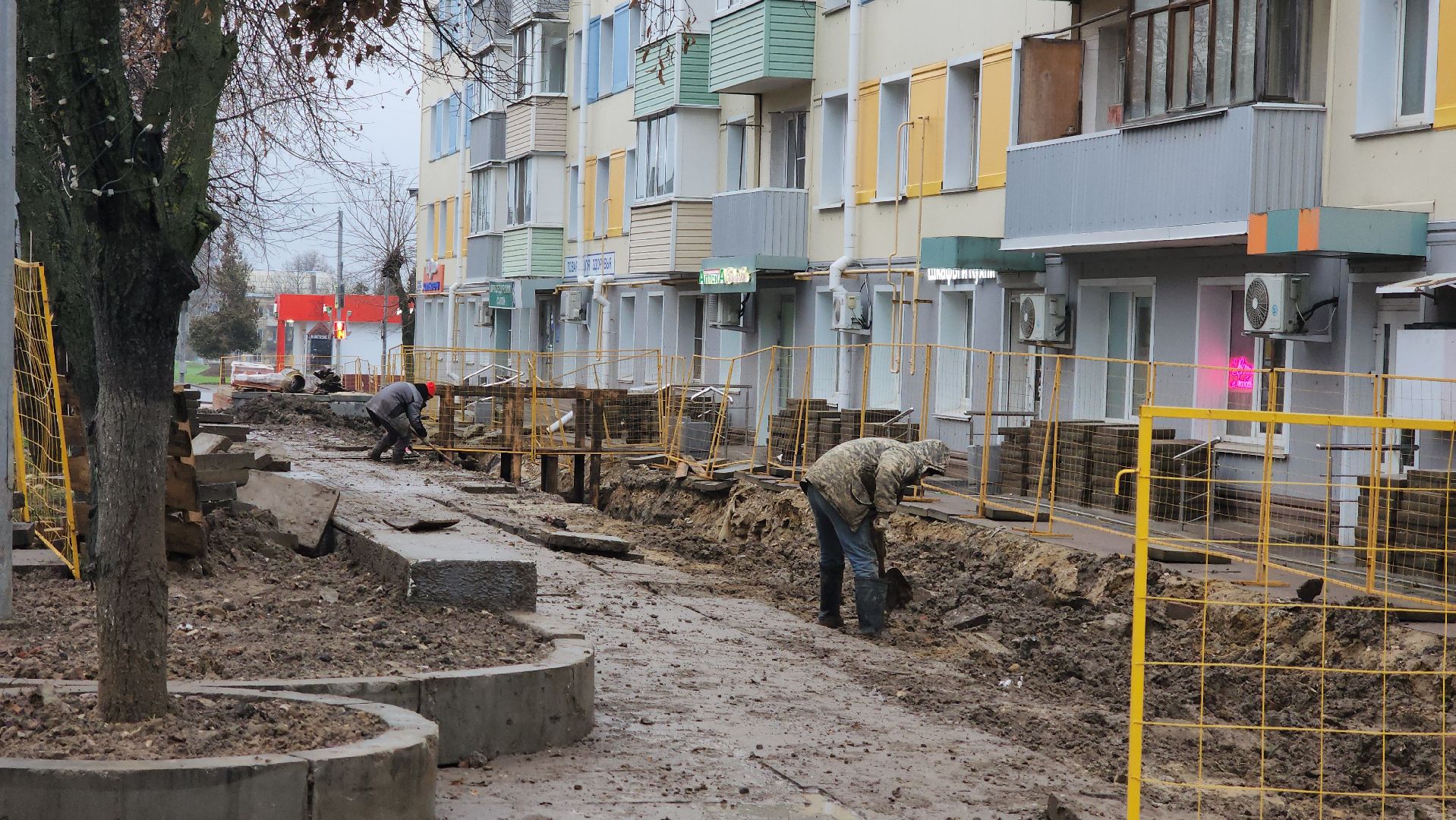 кашира, благоустройство, ремонт тепловых сетей, земляные работы, территориальный отдел,