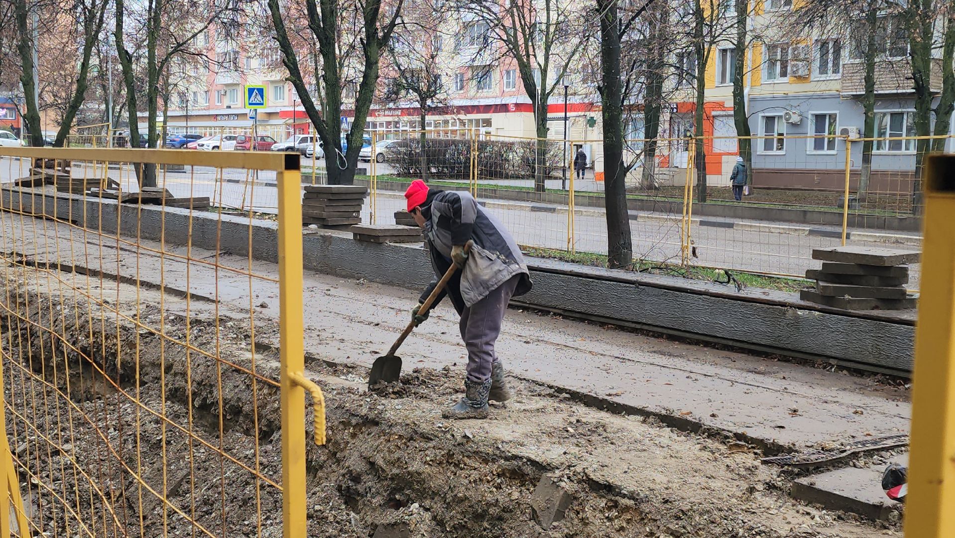кашира, благоустройство, ремонт тепловых сетей, земляные работы, территориальный отдел,