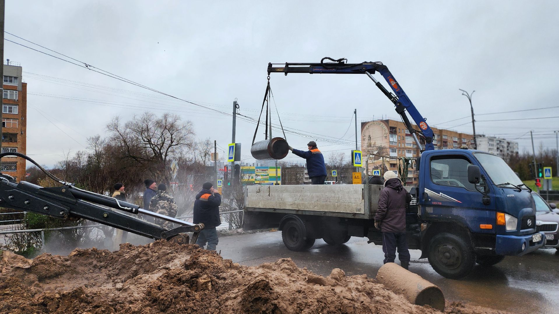 Можайск, Мособлтепло, коммунальная авария,