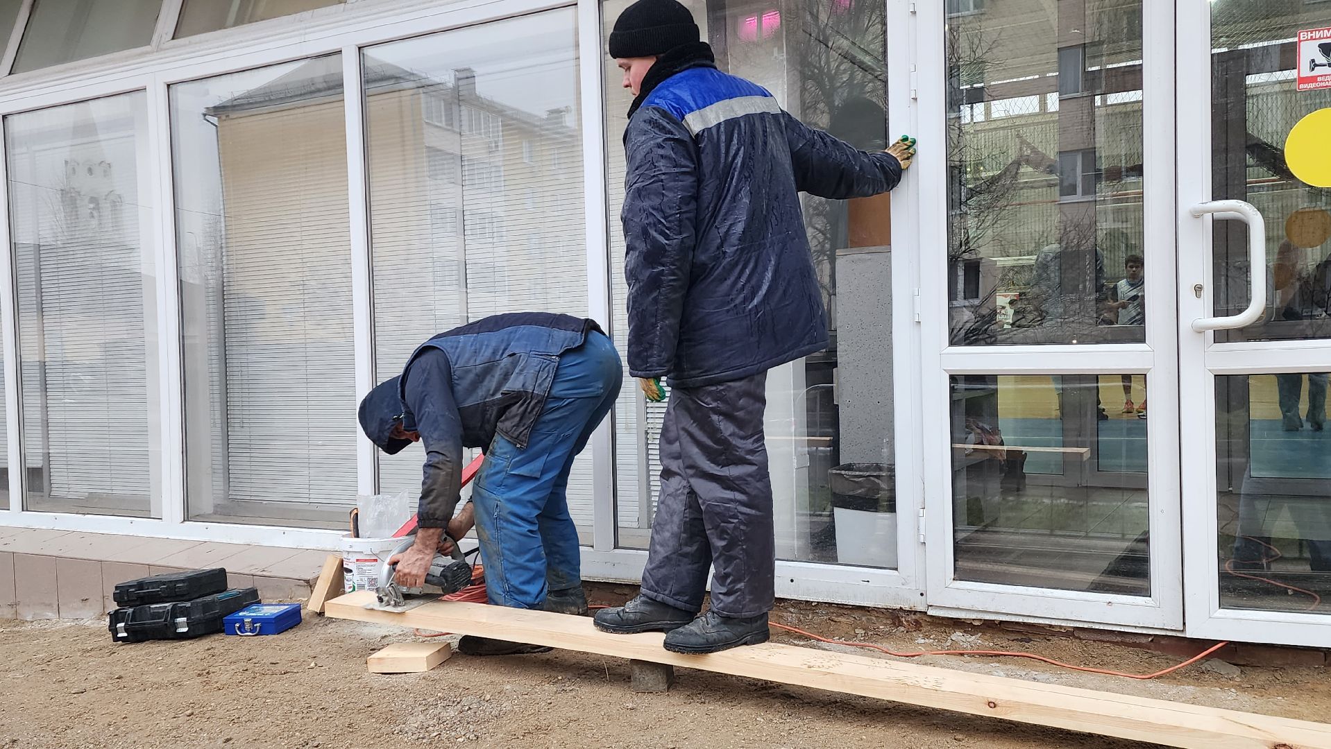 истра, жкх, ремонт входной группы,