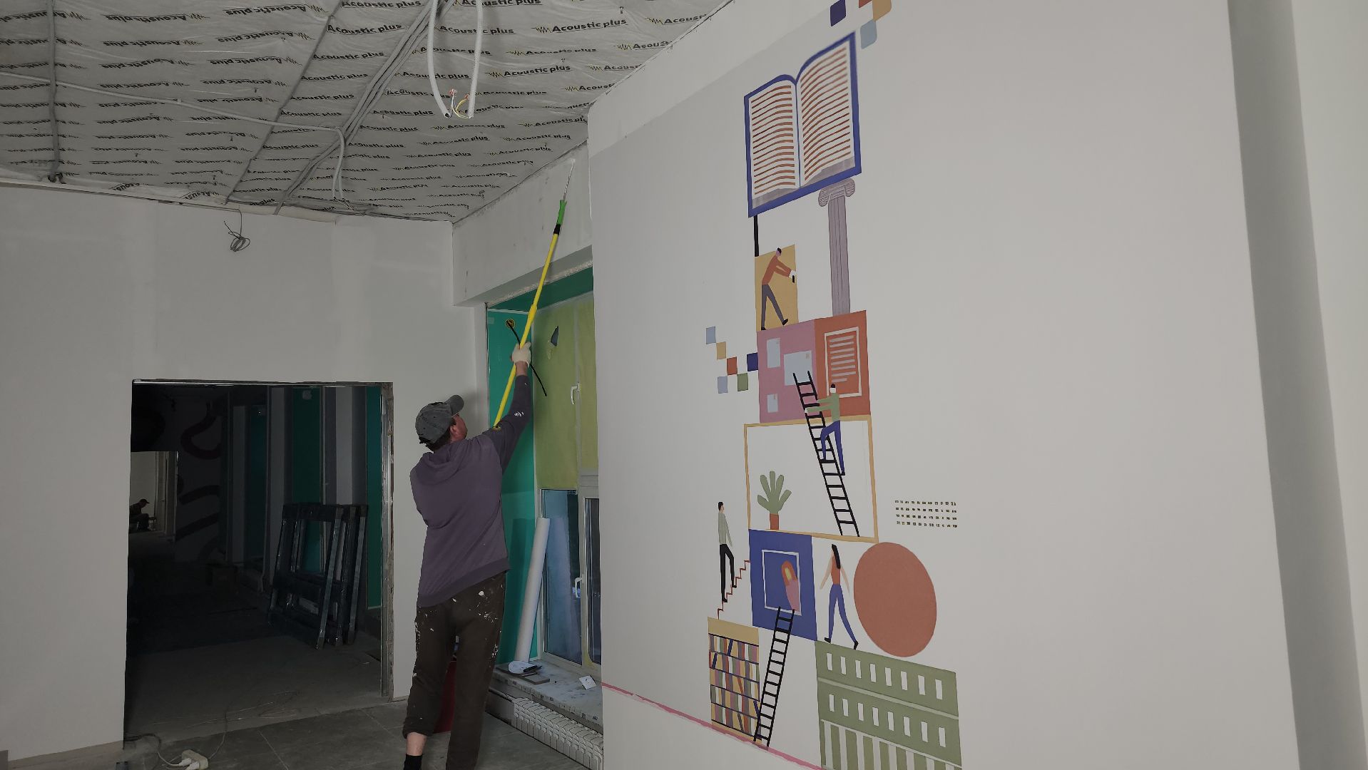 люберцы, ремонт библиотеки, центральная библиотека люберец,