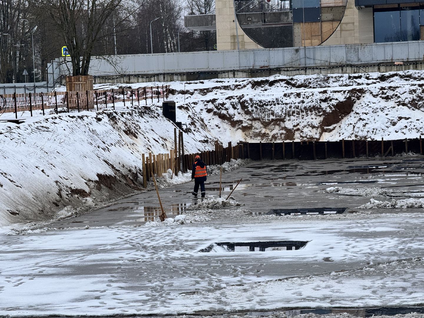 шаховская, строительство дома, стройка,