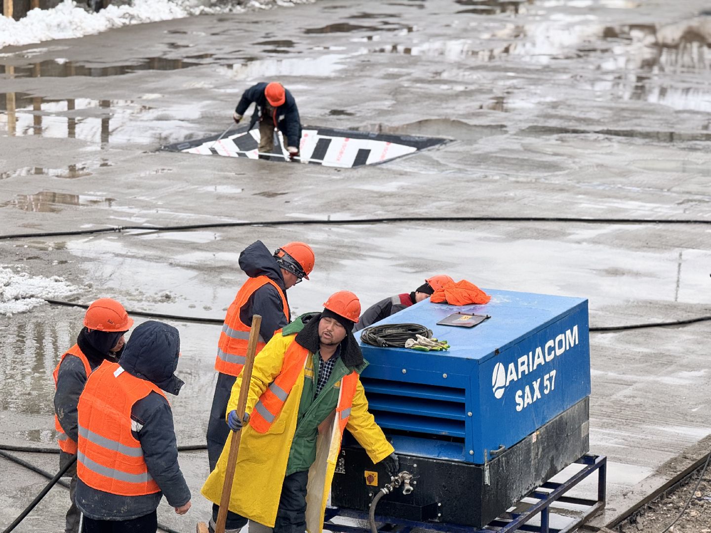 шаховская, строительство дома, стройка,