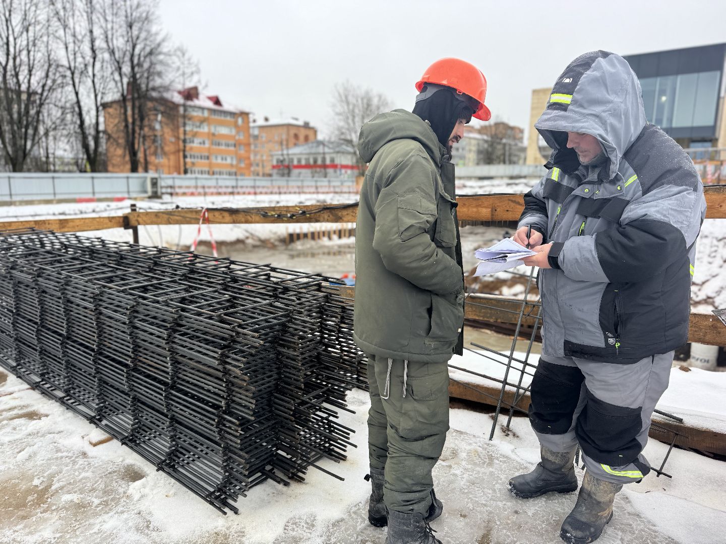 шаховская, строительство дома, стройка,