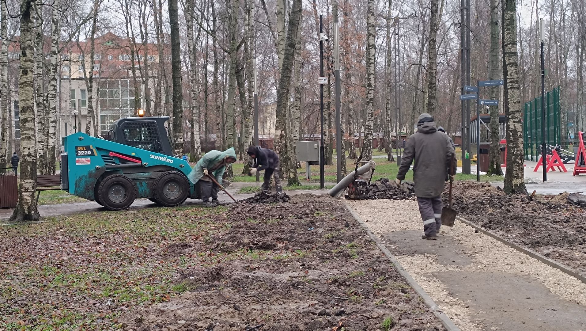 парк, благоустройство, лобня,