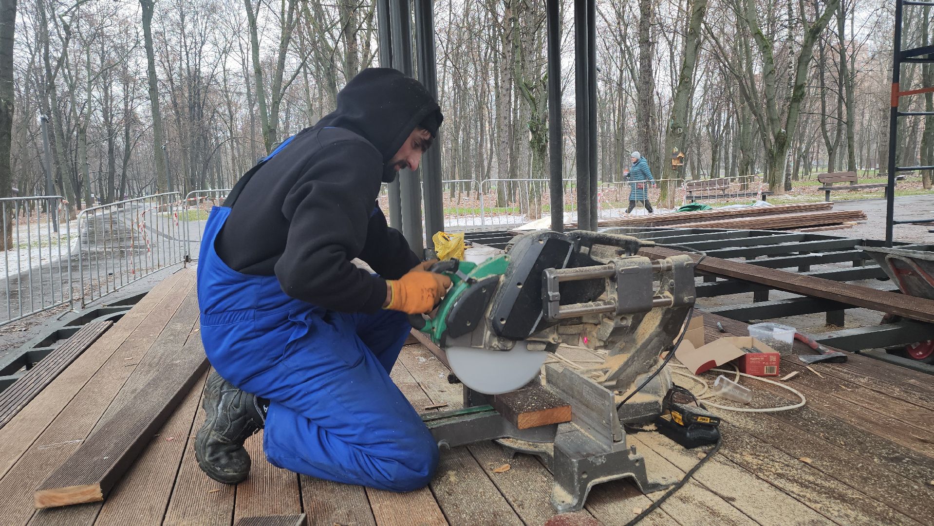 Люберцы, наташинский парк,строители,