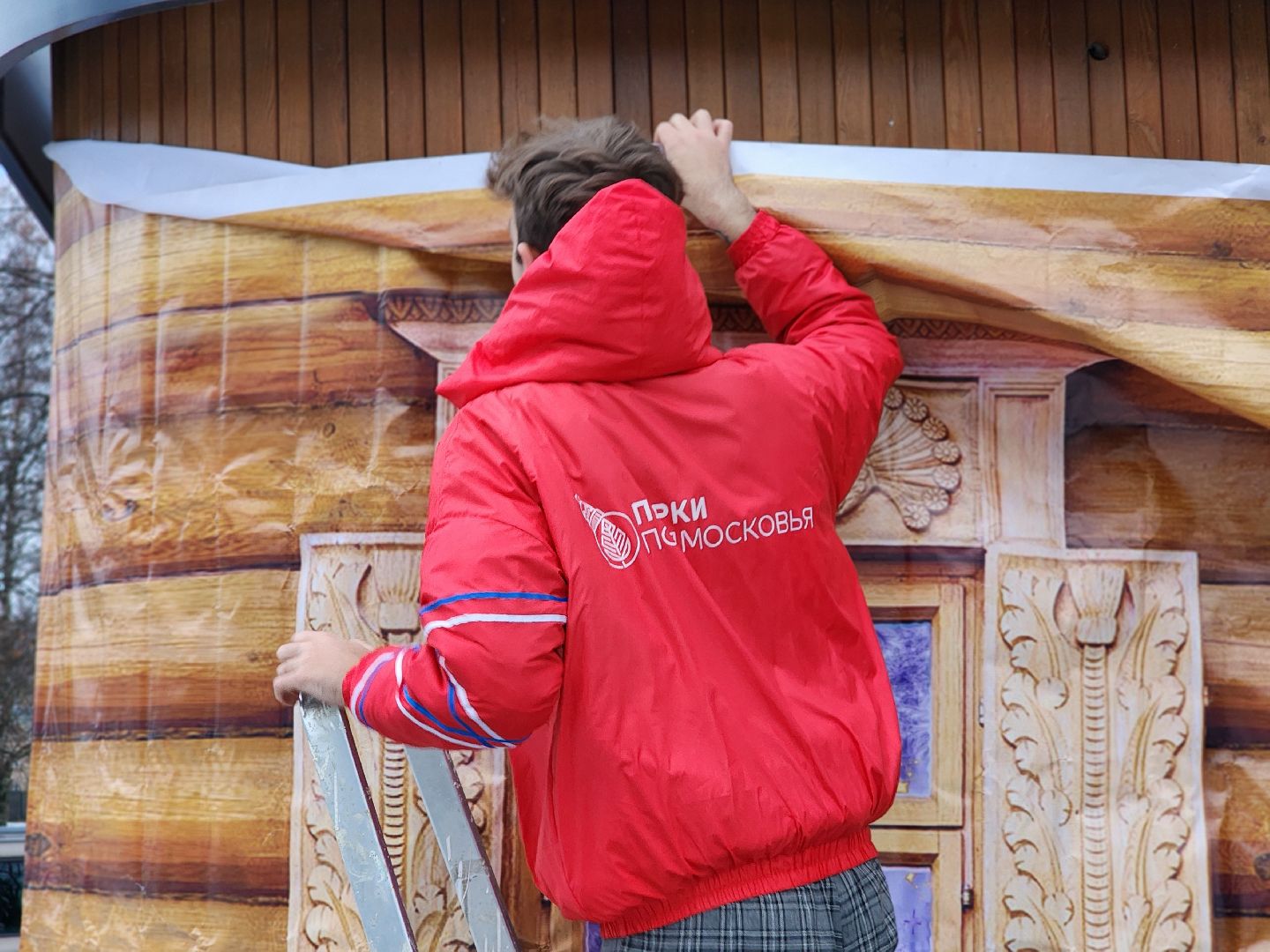 сергиев посад, сергиево-посадский городской округ, краснозаводск, дк радуга, парк победы, резиденция деда мороза,  зима в подмосковье,